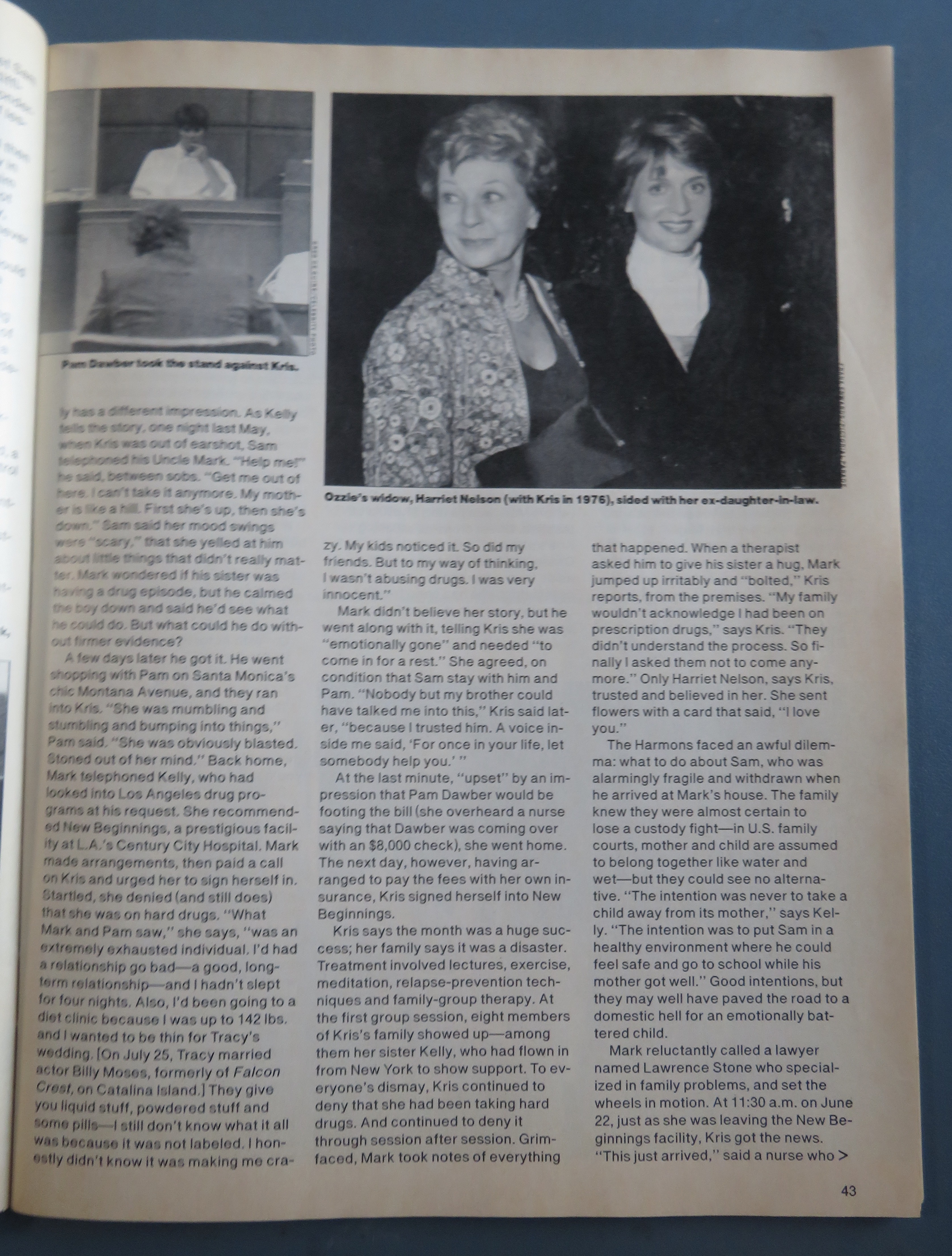 People Weekly Magazine September 7, 1987 Family At War