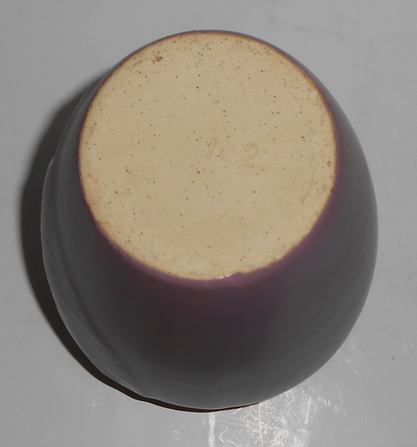 Zanesville Stoneware Art Pottery Matte Lavender #102