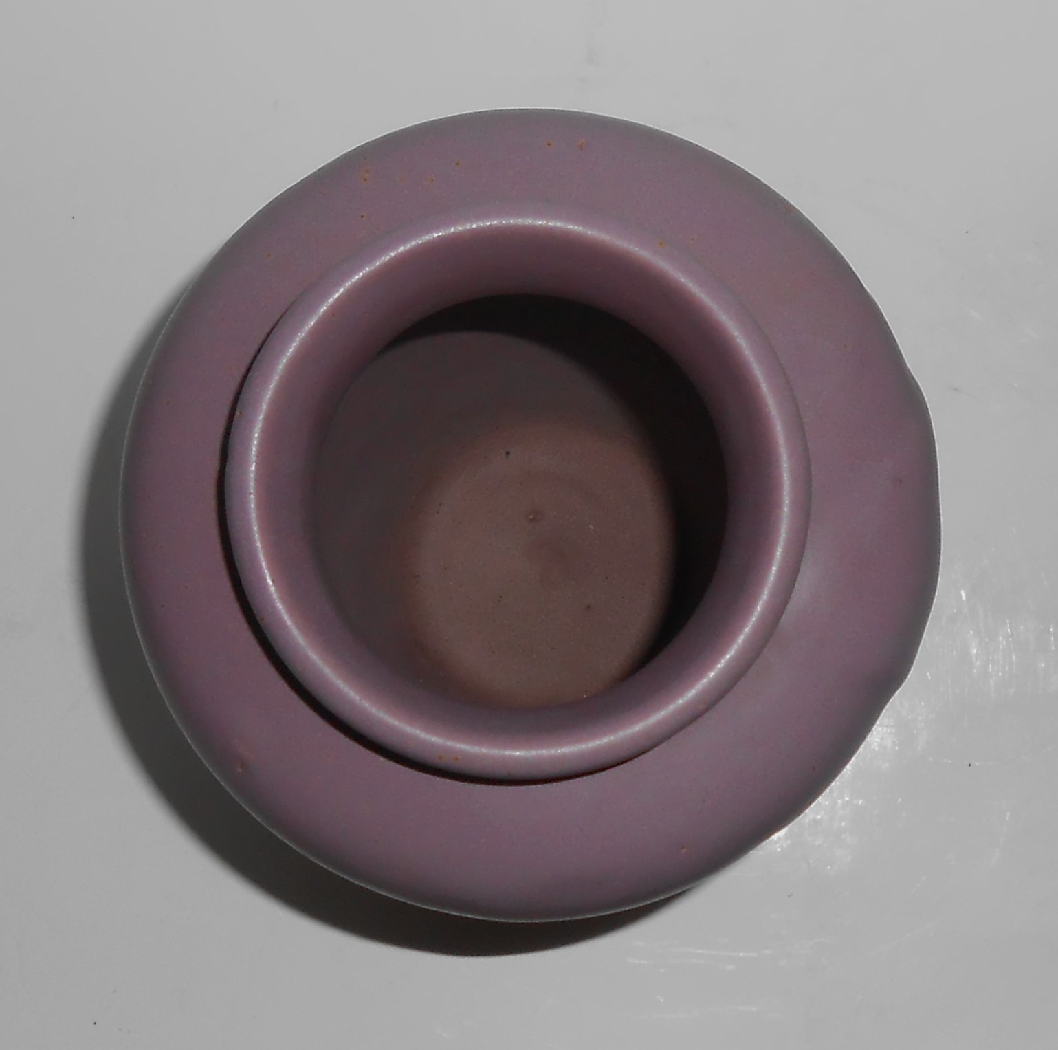 Zanesville Stoneware Art Pottery Matte Lavender #102