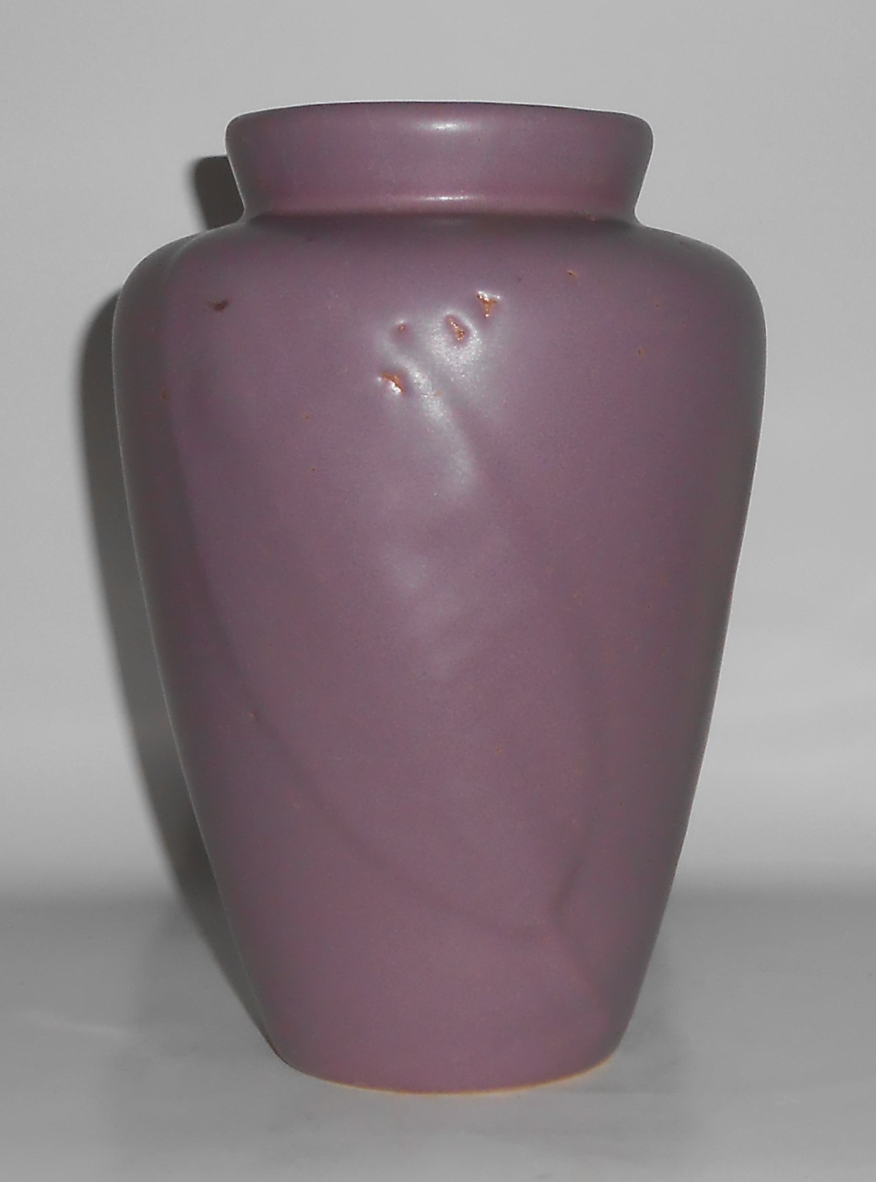 Zanesville Stoneware Art Pottery Matte Lavender #102