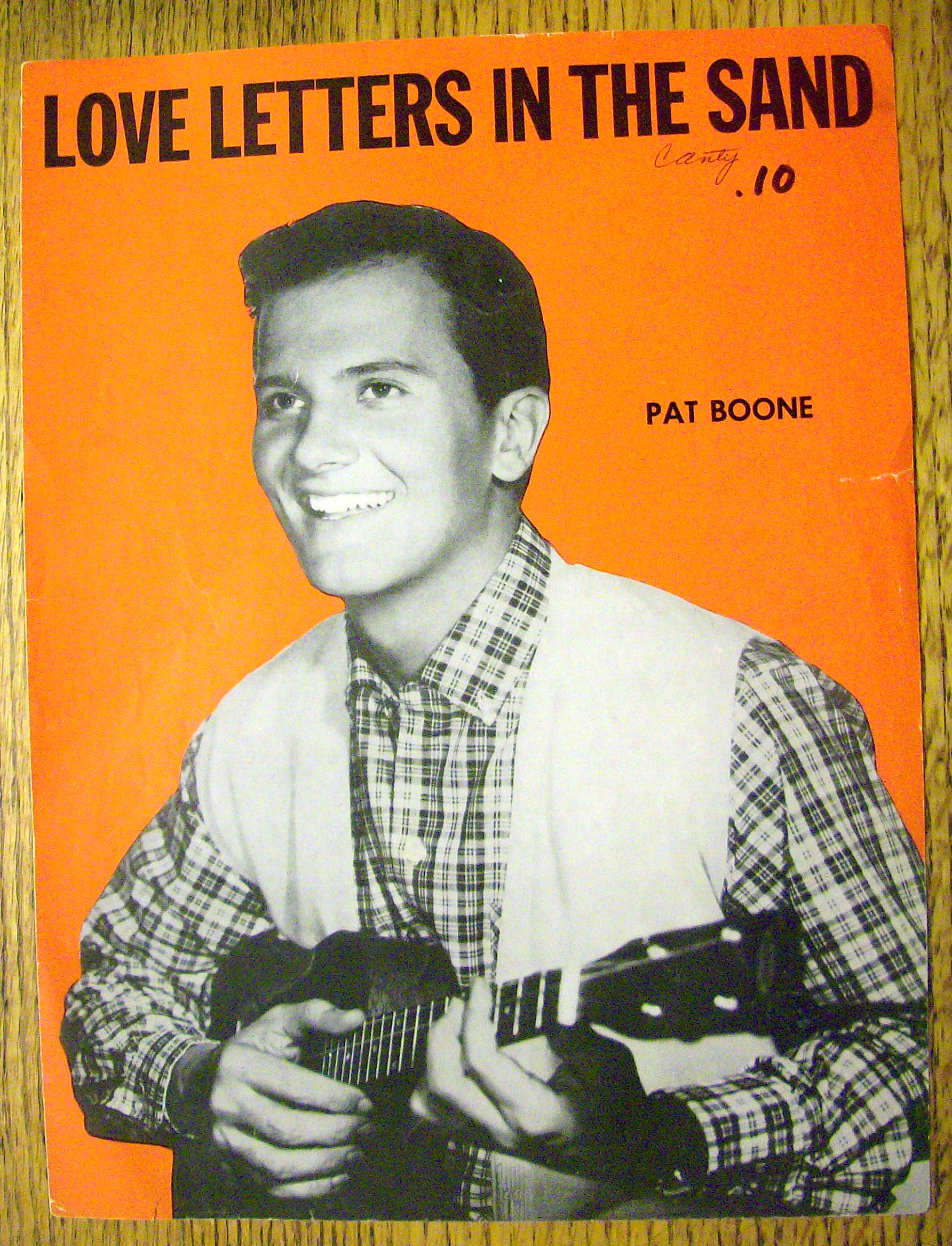 1931 Love Letters In The Sand By Pat Boone