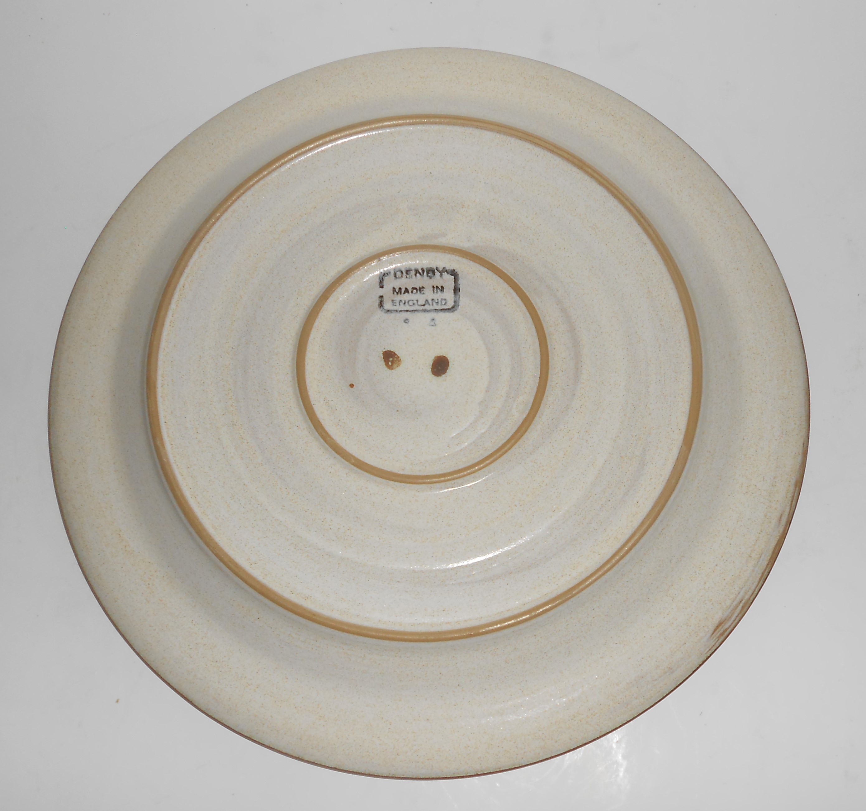 Denby Pottery Stoneware Potter's Wheel Rust Red Dinner