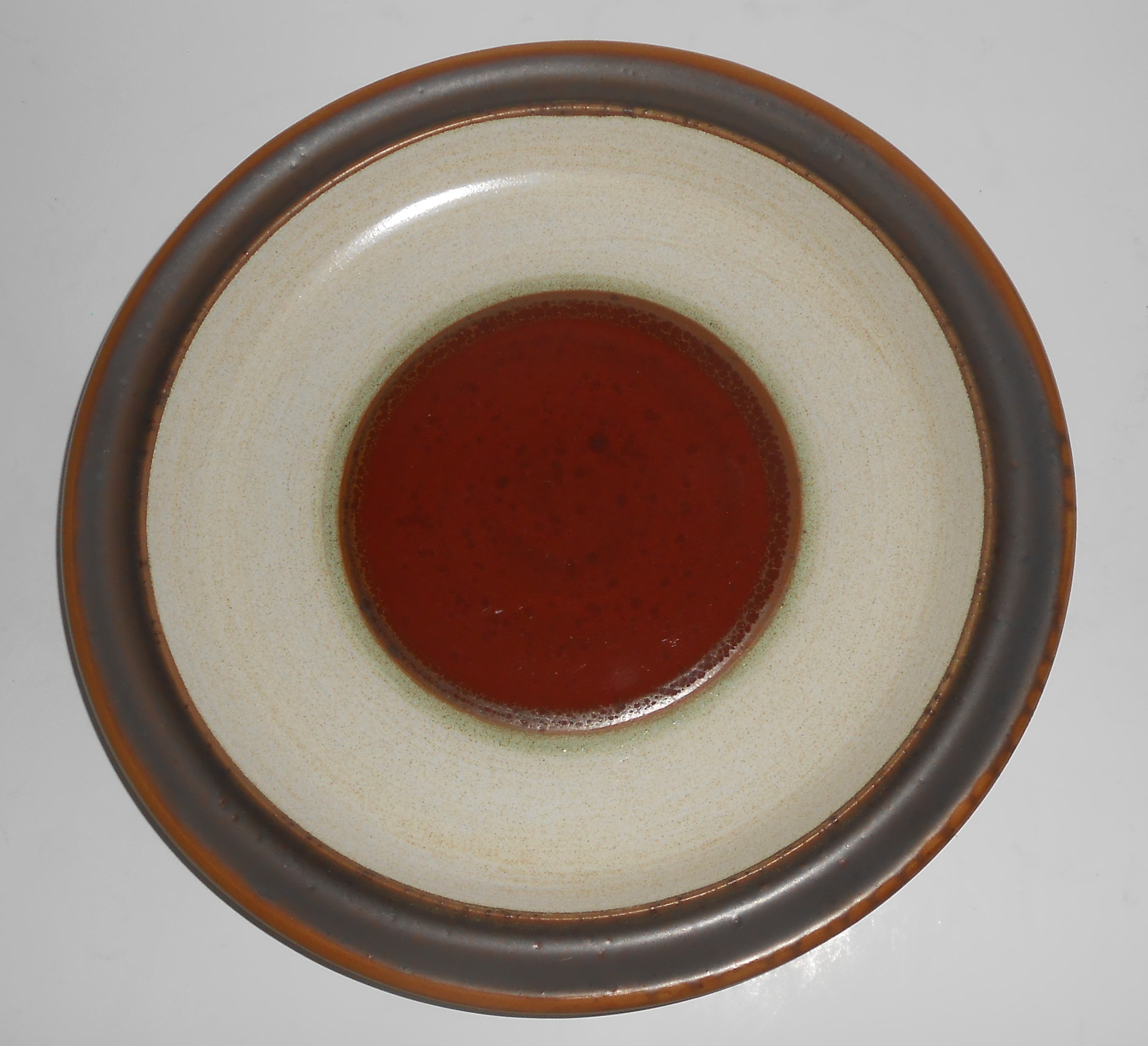 Denby Pottery Stoneware Potter's Wheel Rust Red Dinner