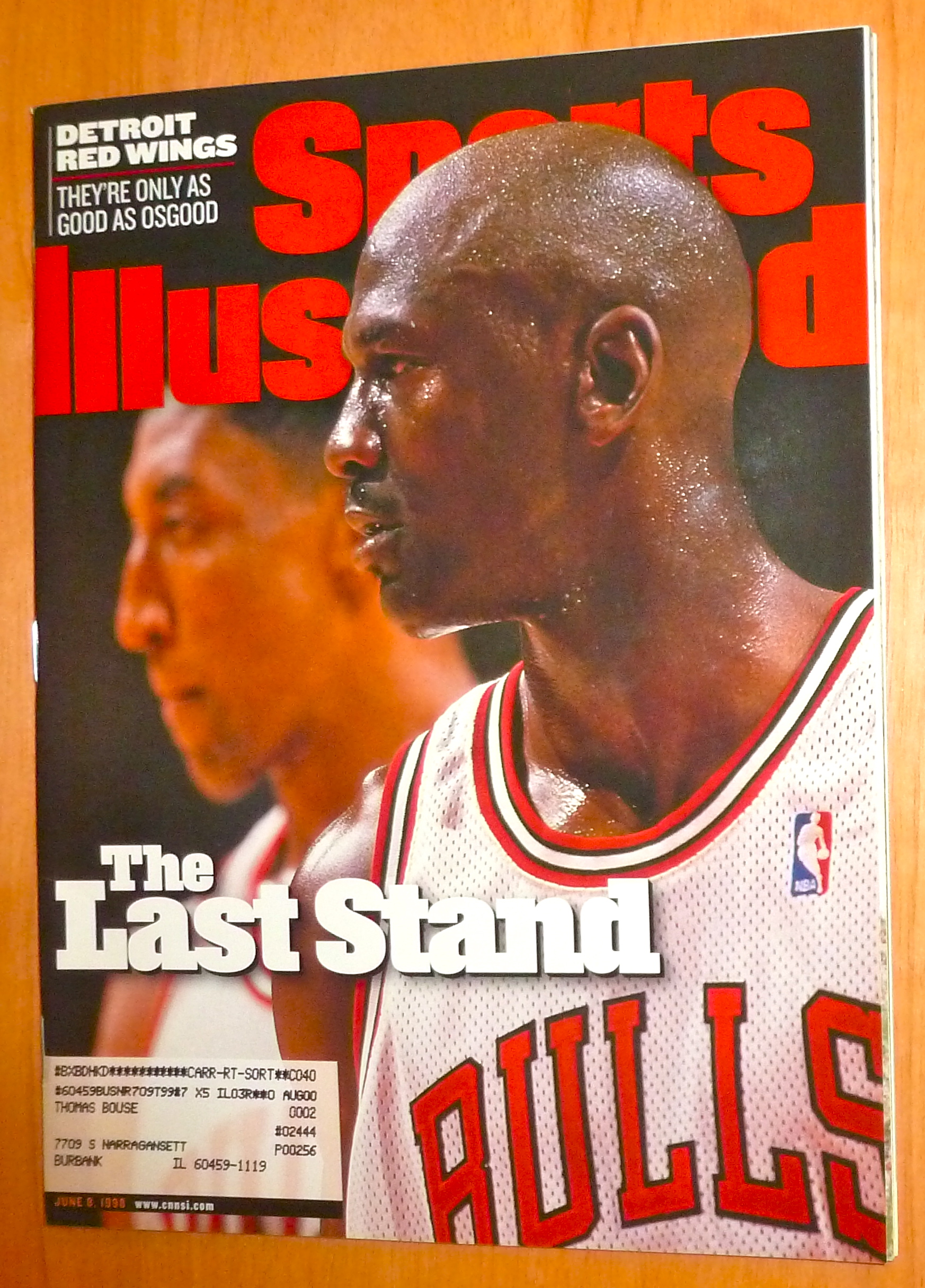 Sports Illustrated-June 8, 1998-Last Stand-Jordan