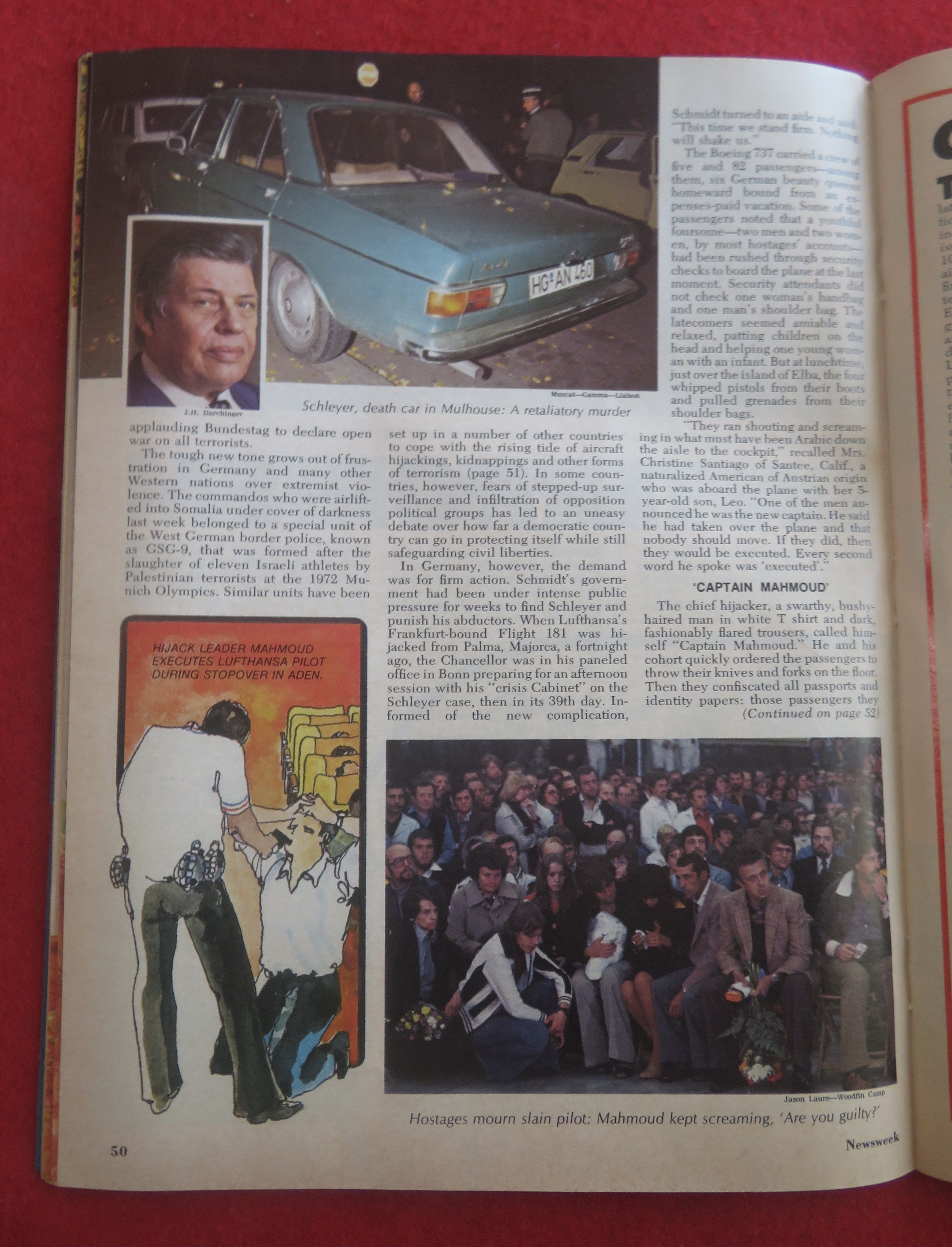 Newsweek Magazine October 31, 1977 War On Terrorism