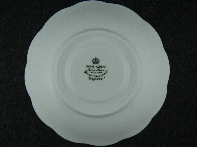 Vintage Royal Albert Bone China White Dogwood Pattern