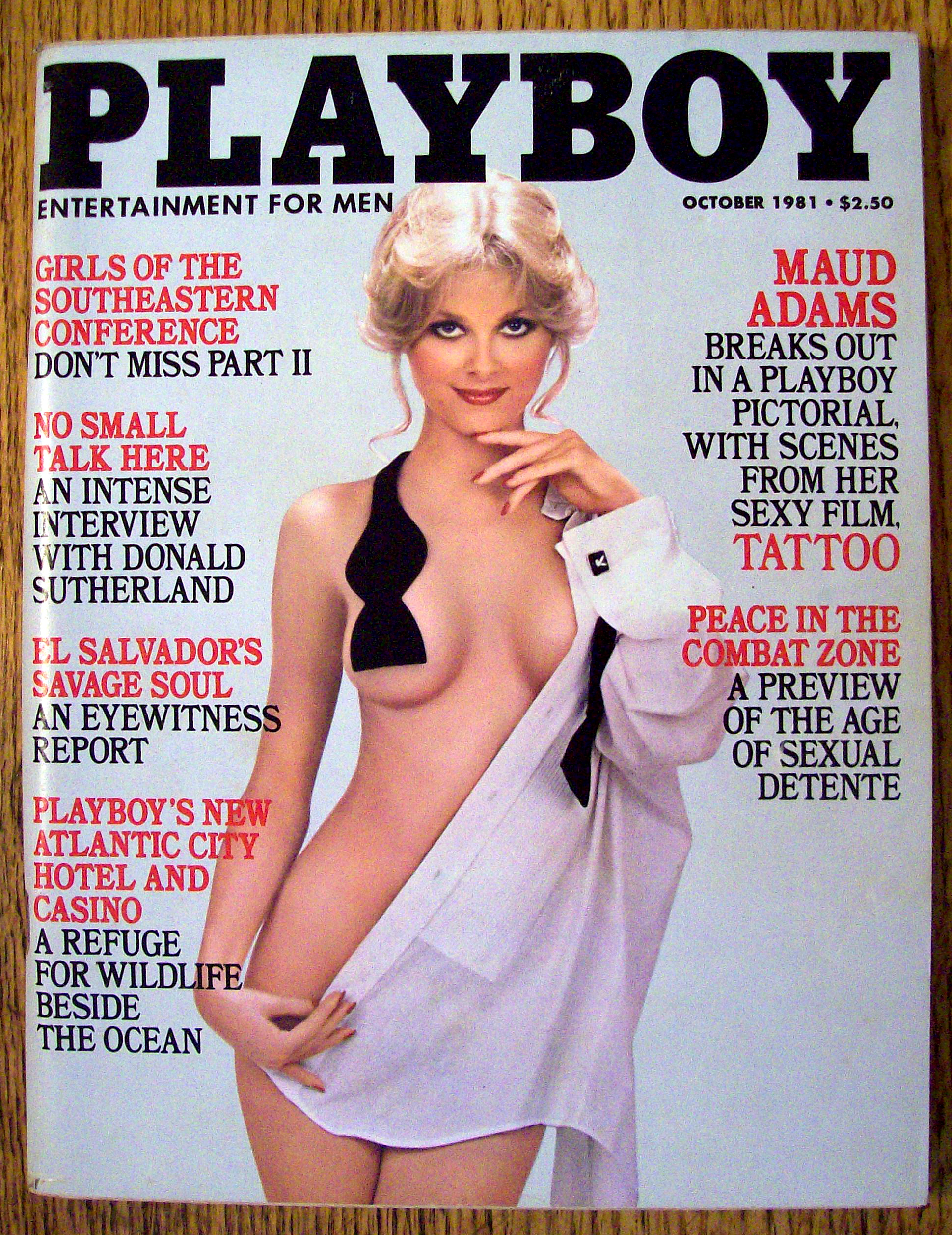 Playboy Magazine-October 1981-Kelly Tough