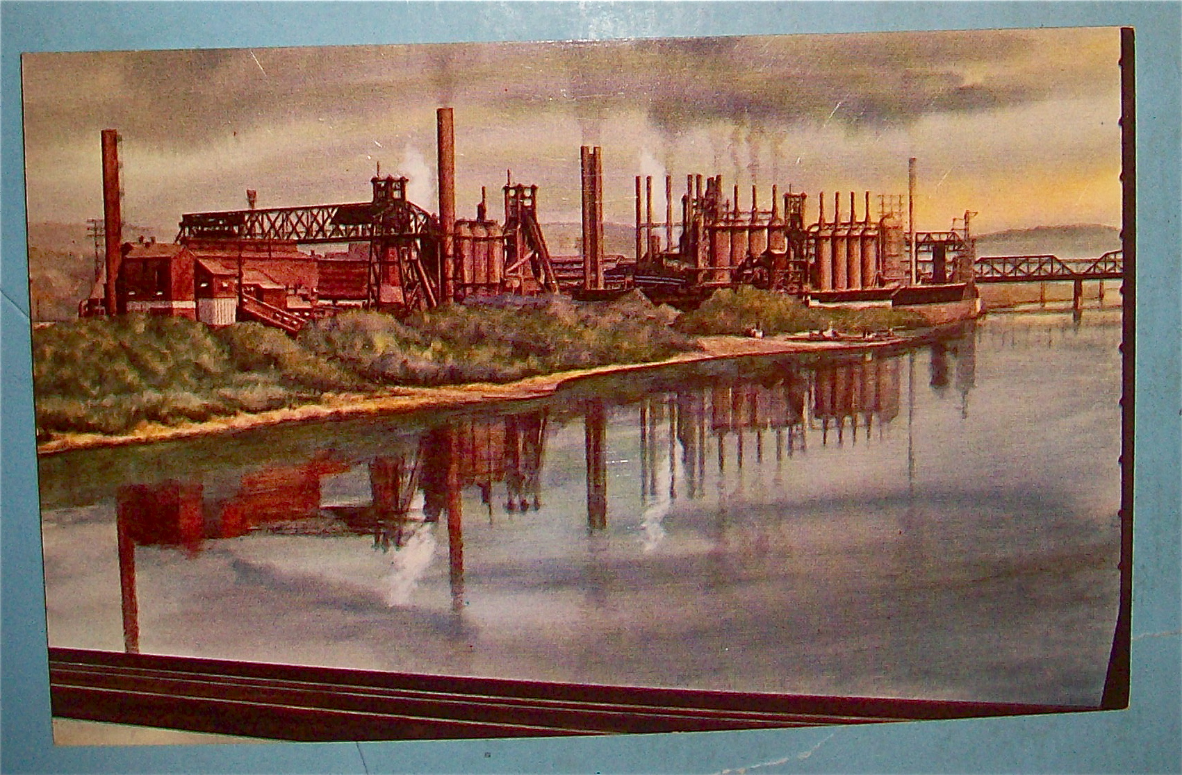 Carrie Furnaces Of U.S. Steel Corp Postcard