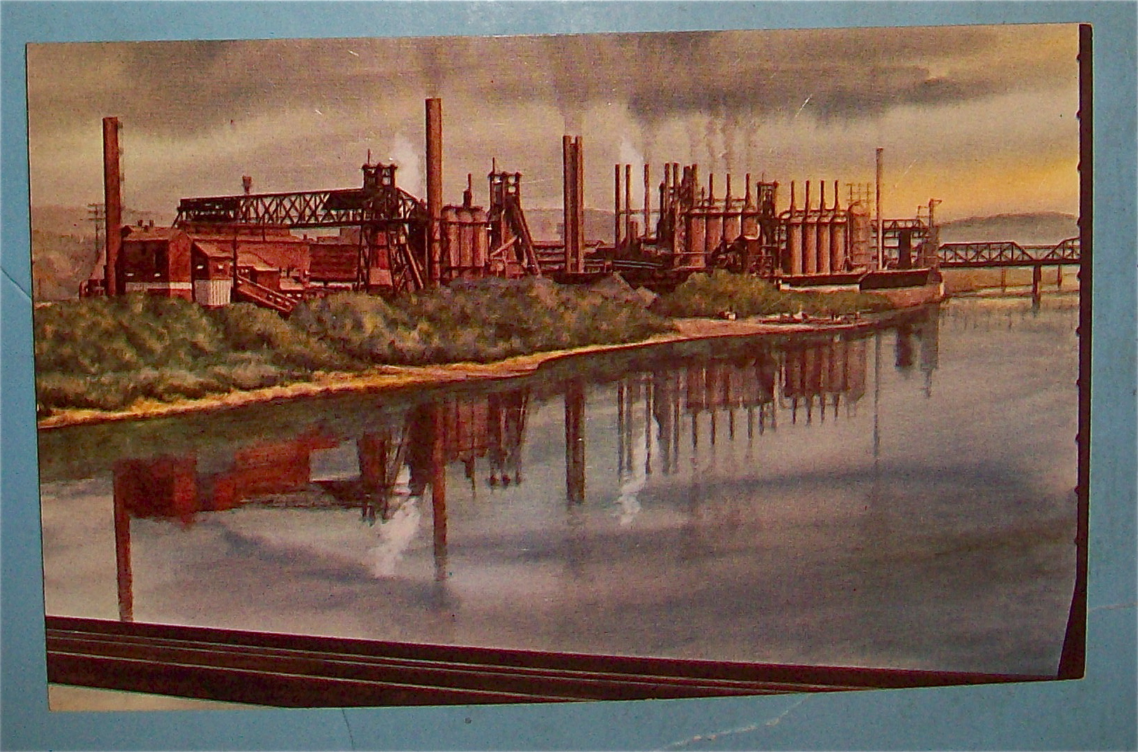 Carrie Furnaces Of U.S. Steel Corp Postcard
