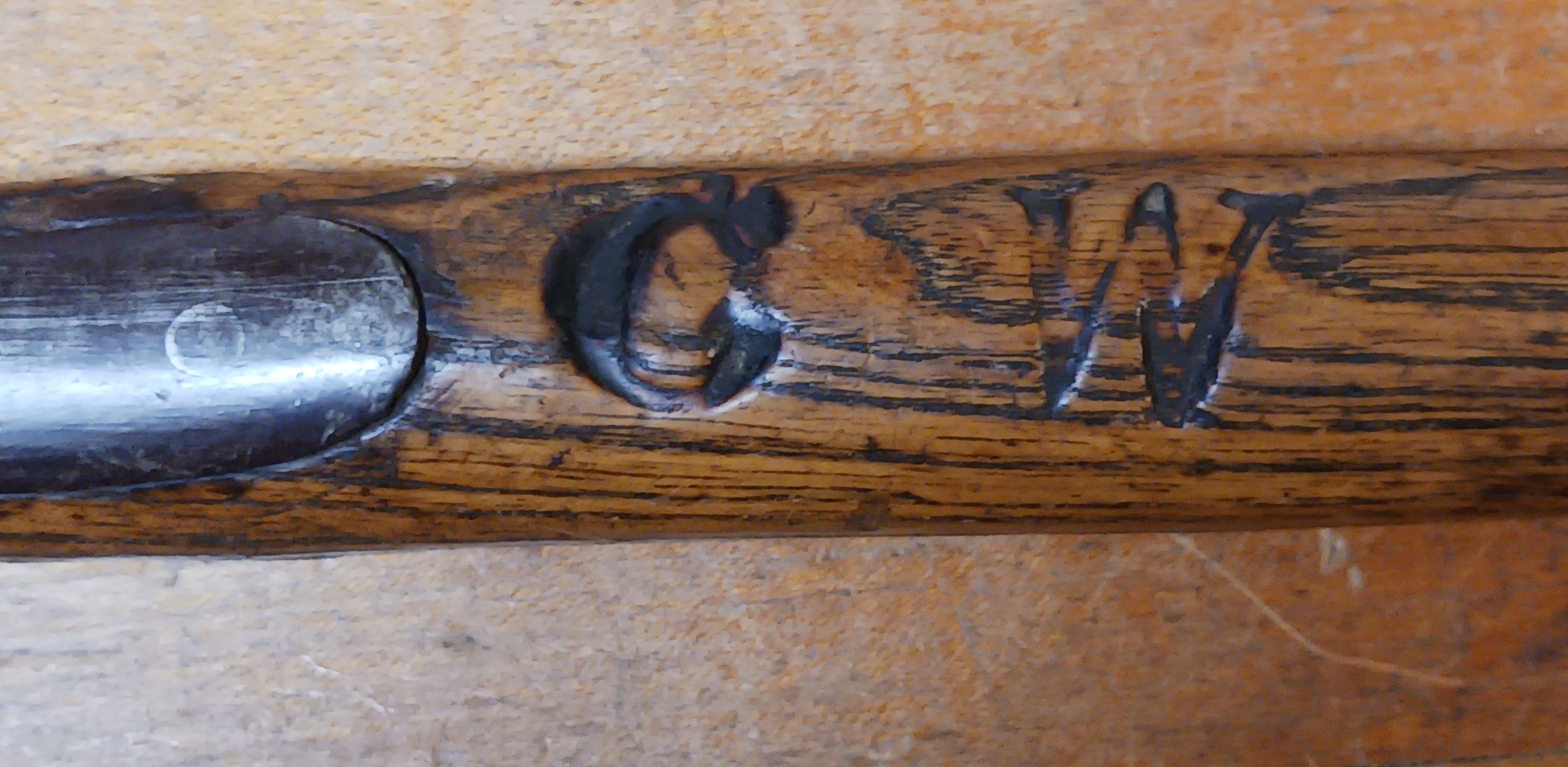 Antique Strap Handled Hammer Sheffield Mark