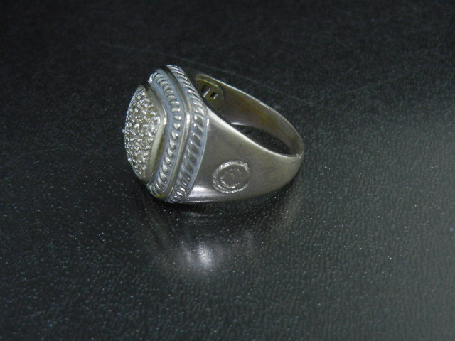 David Yurman Diamond Sterling Silver Ring