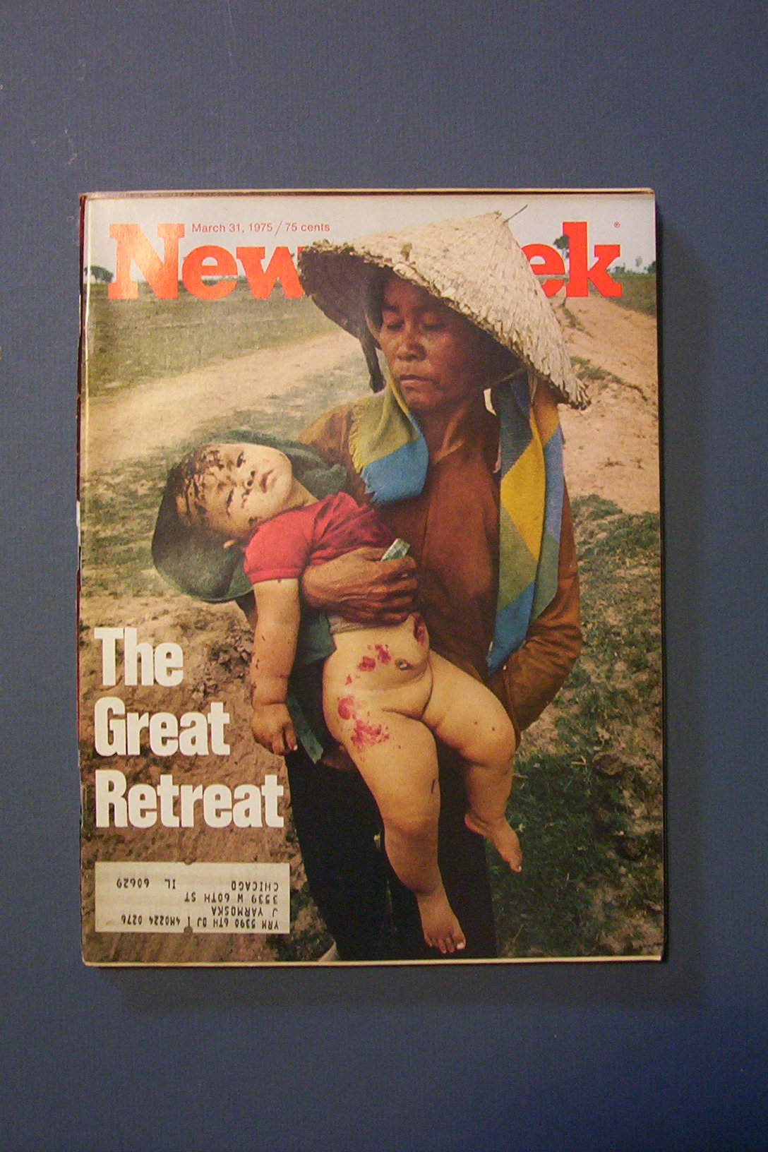 Newsweek Magazine - March  31, 1975 - The Great Retreat