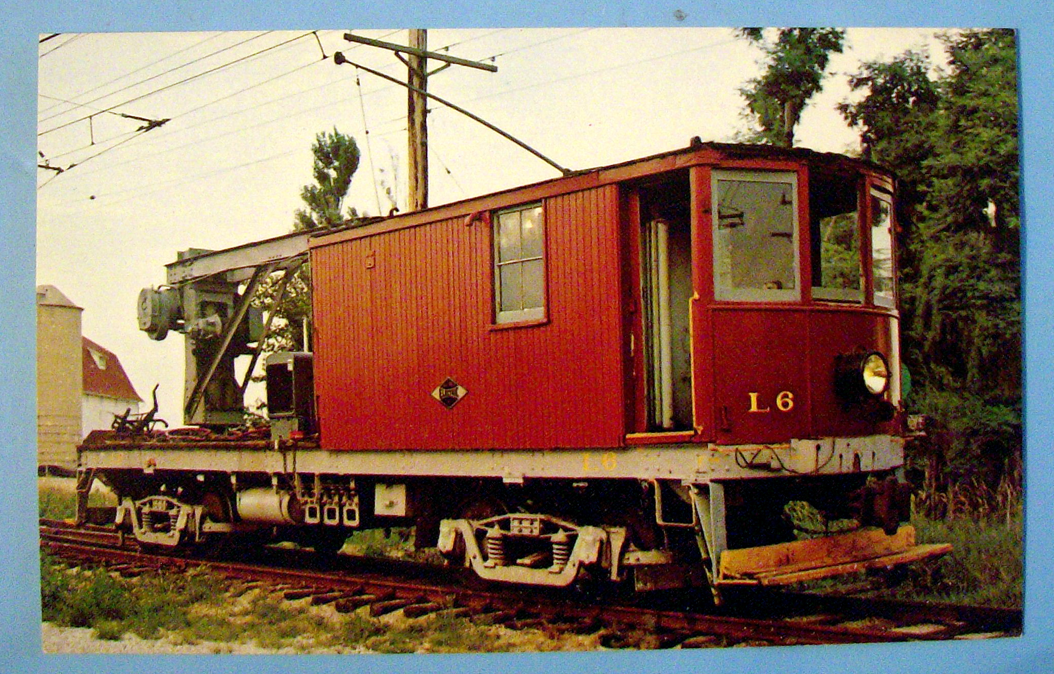 L-6 Light Duty Work & Tool Car Postcard