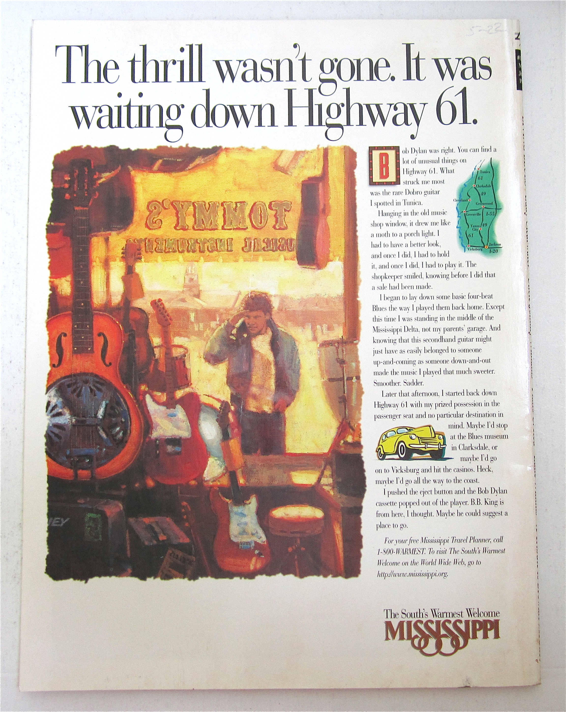 Living Blues Magazine May/June 1996 Eddy Clearwater