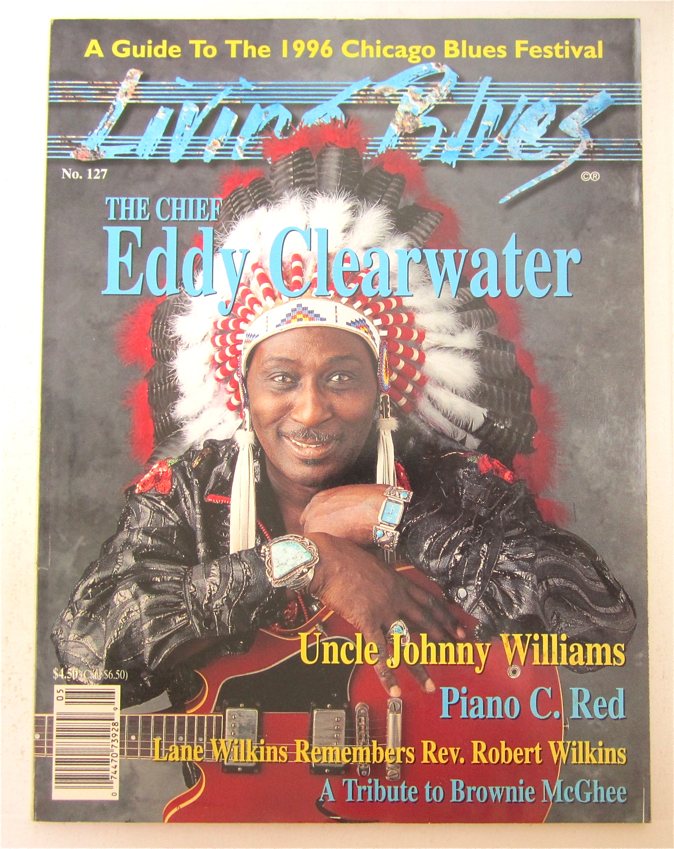 Living Blues Magazine May/June 1996 Eddy Clearwater