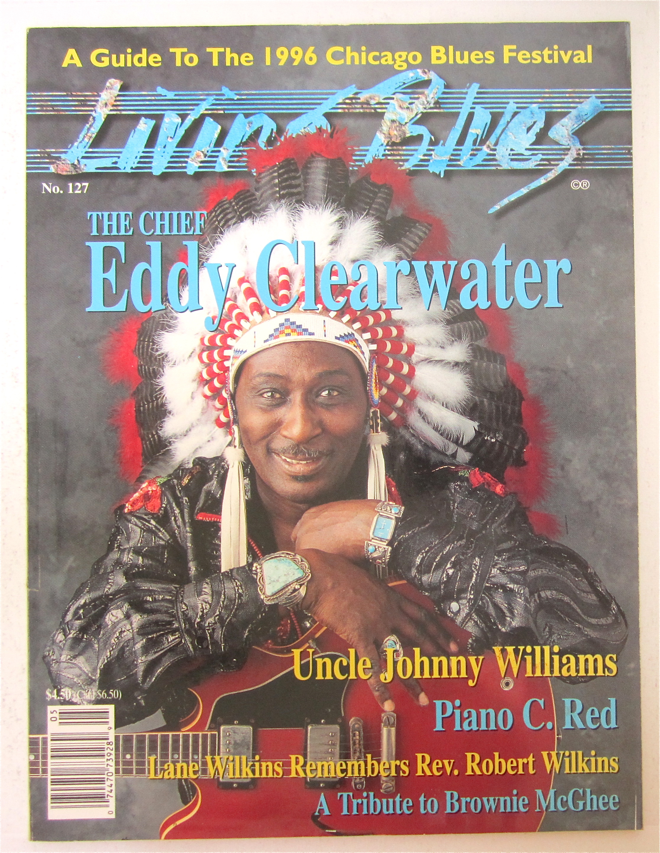Living Blues Magazine May/June 1996 Eddy Clearwater