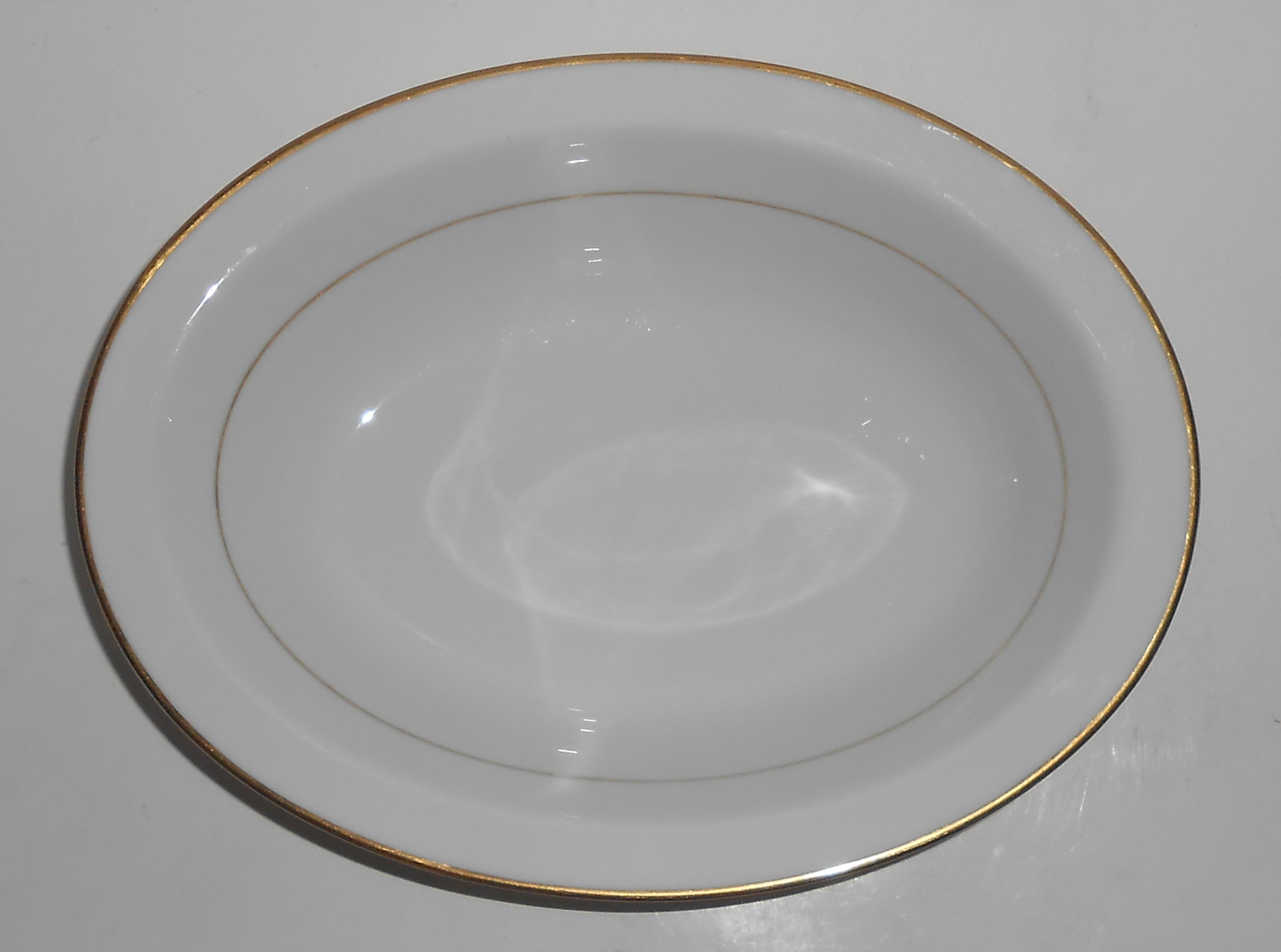 Noritake Porcelain China 5930 Dawn W/Gold Vegetable