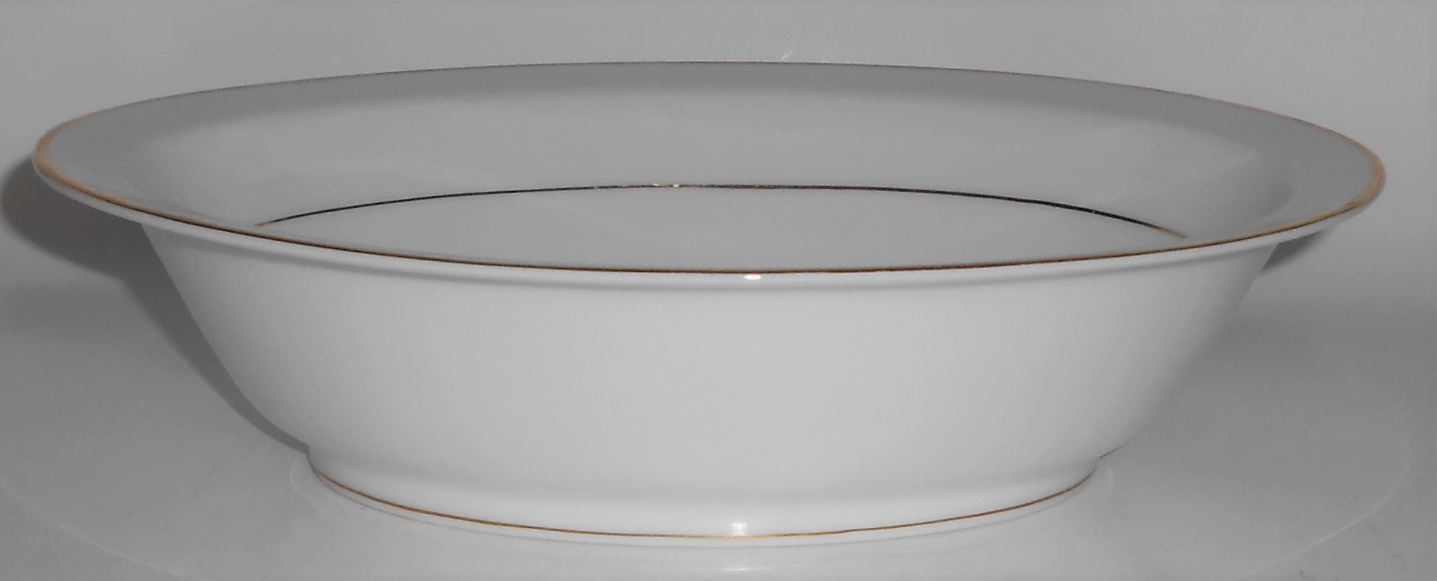 Noritake Porcelain China 5930 Dawn W/Gold Vegetable
