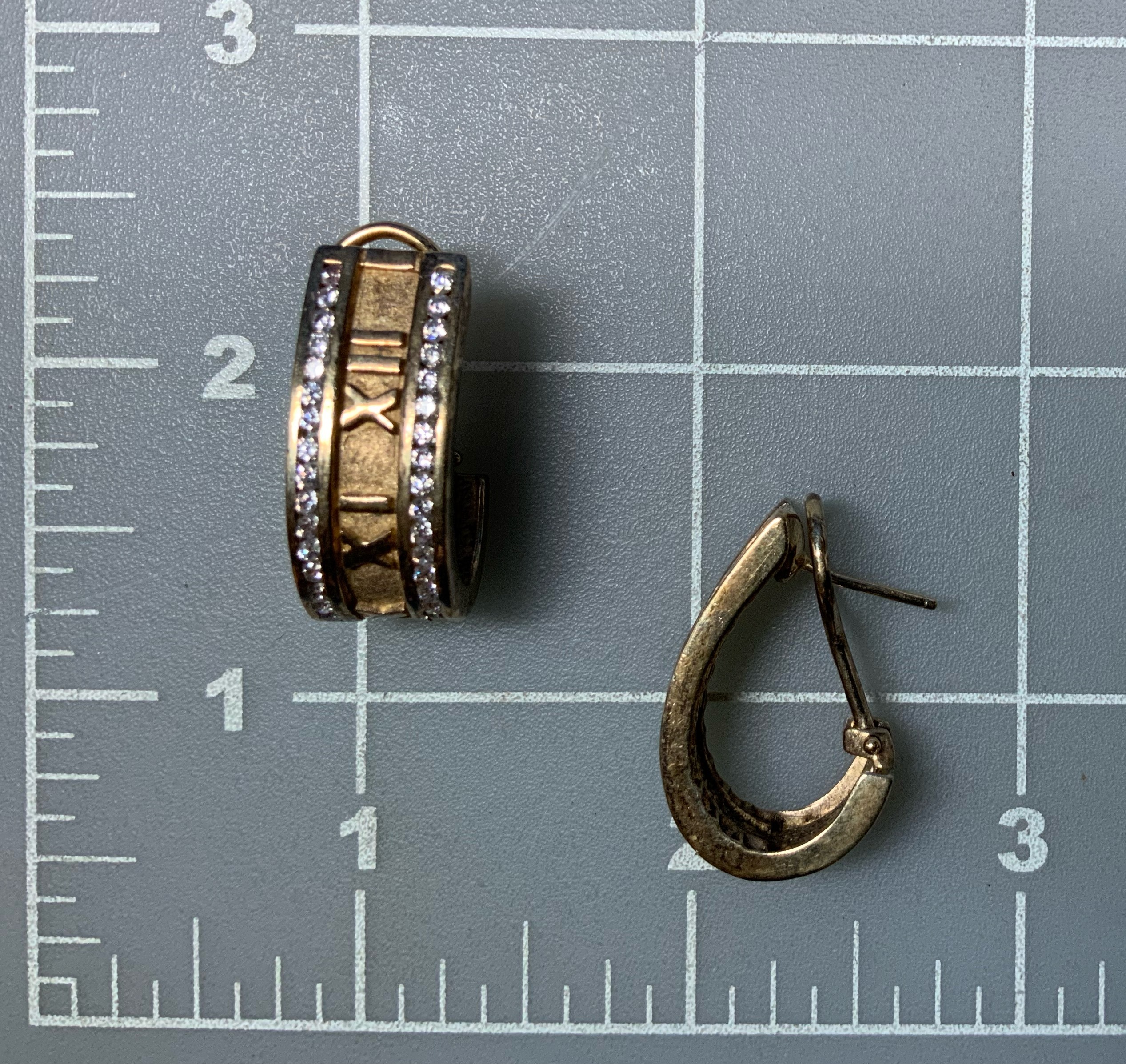 Atlas Roman Numerals Gold over Sterling Silver Omega Cl