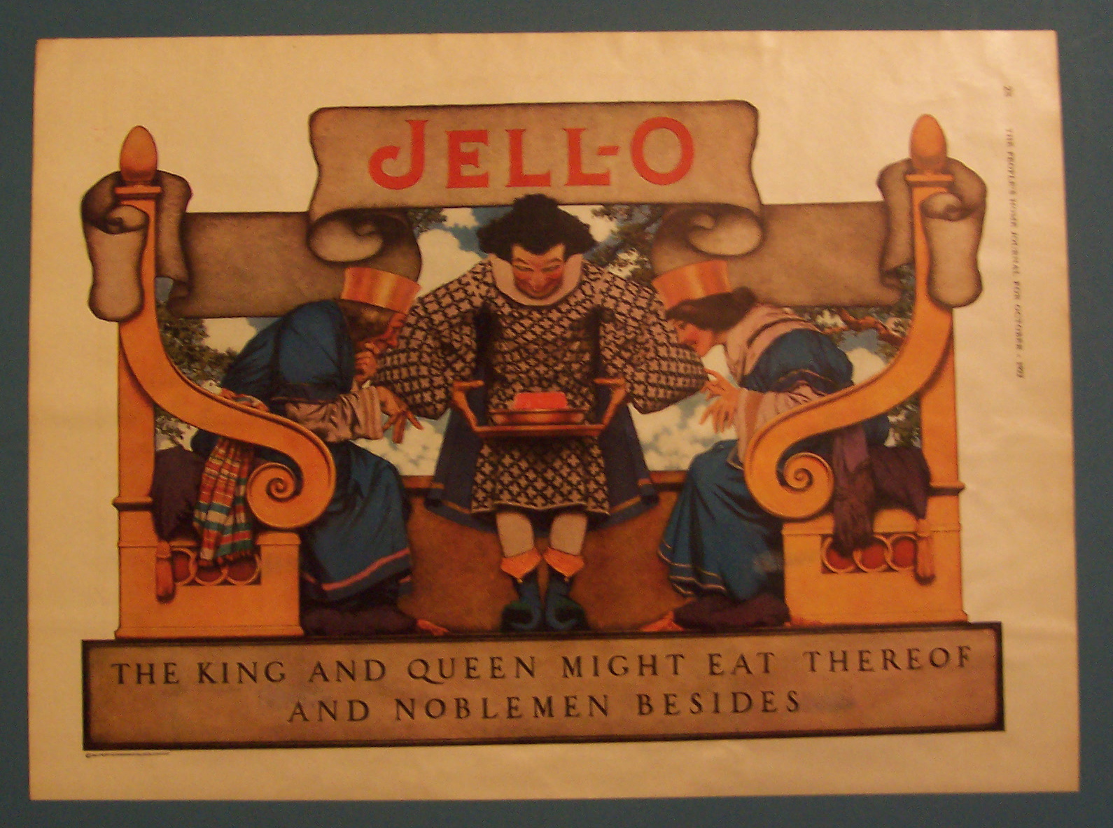 1922 Jell-O by Maxfield Parrish