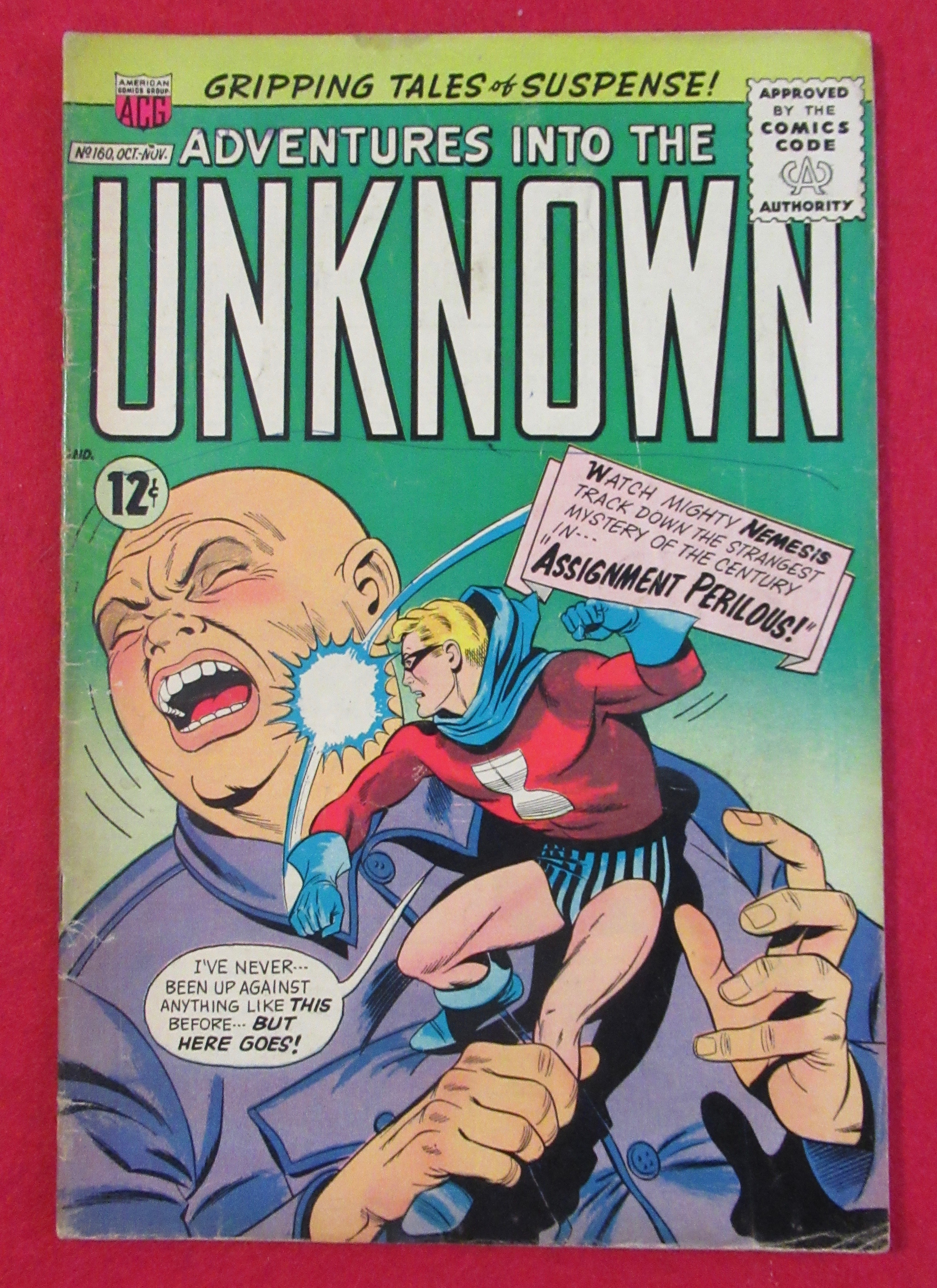 Adventures Into The Unknown Comic October 1965