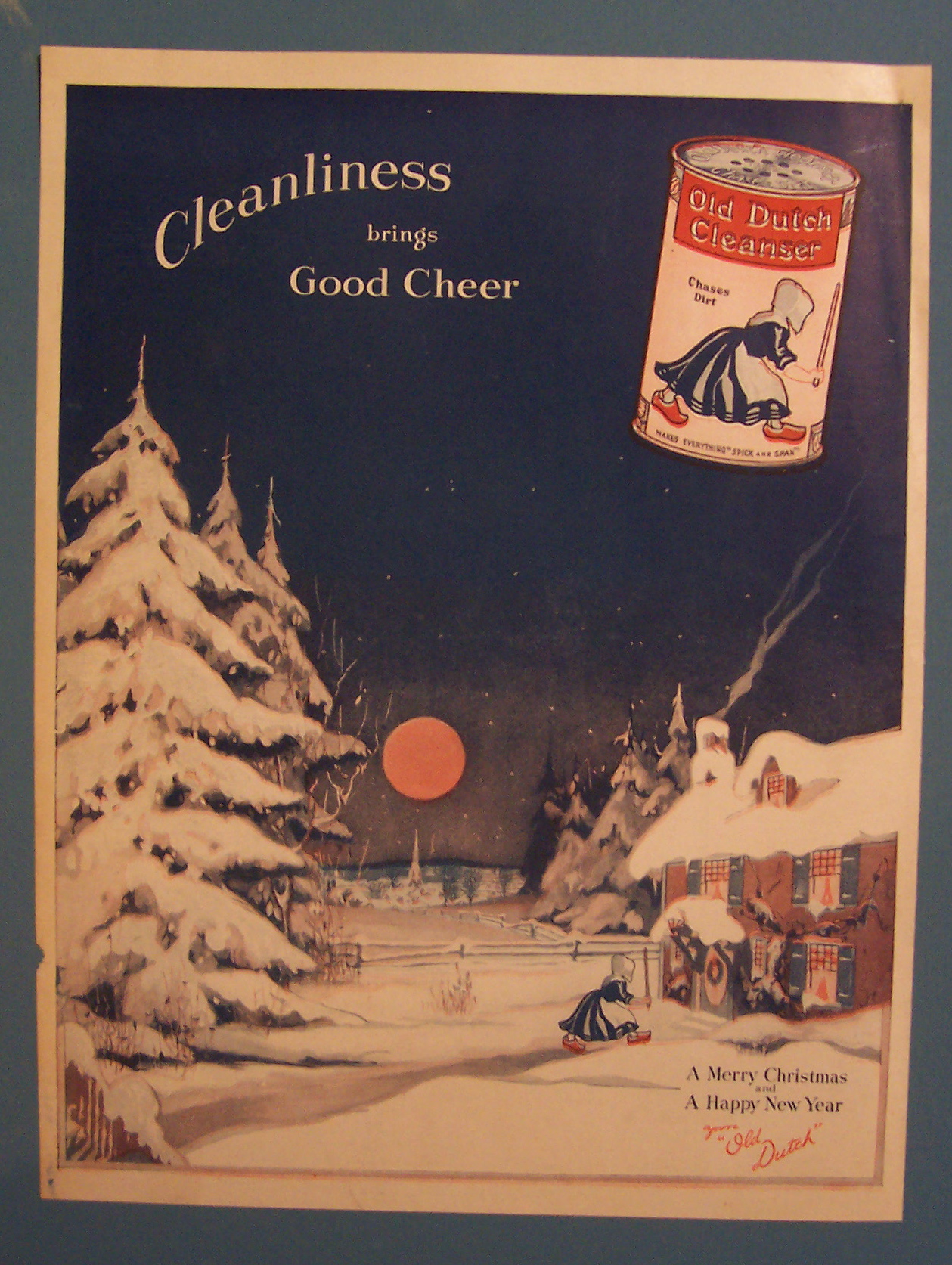 1921  Old Dutch Cleanser