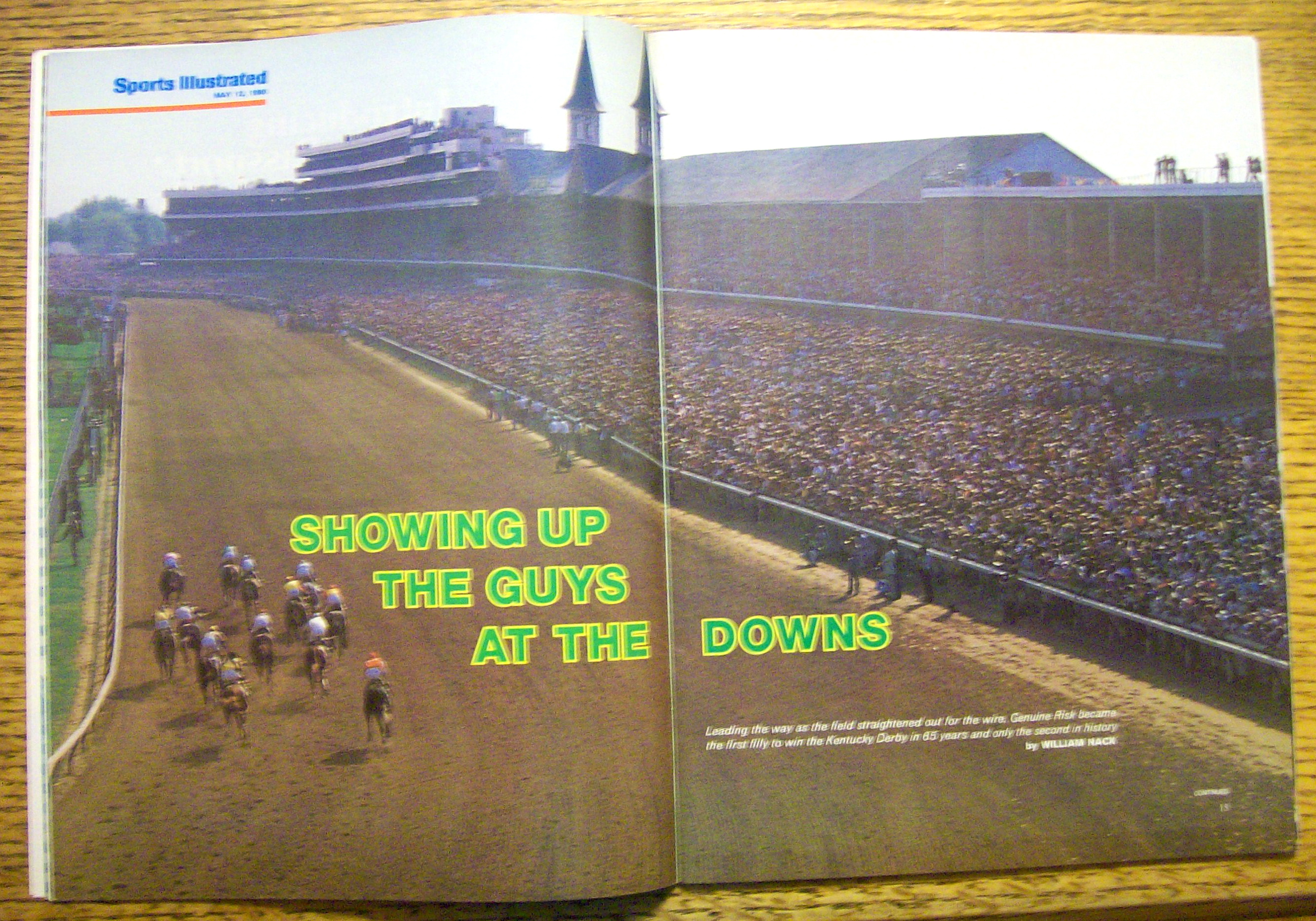 Sports Illustrated Magazine-May 12, 1980-Lady Is Champ
