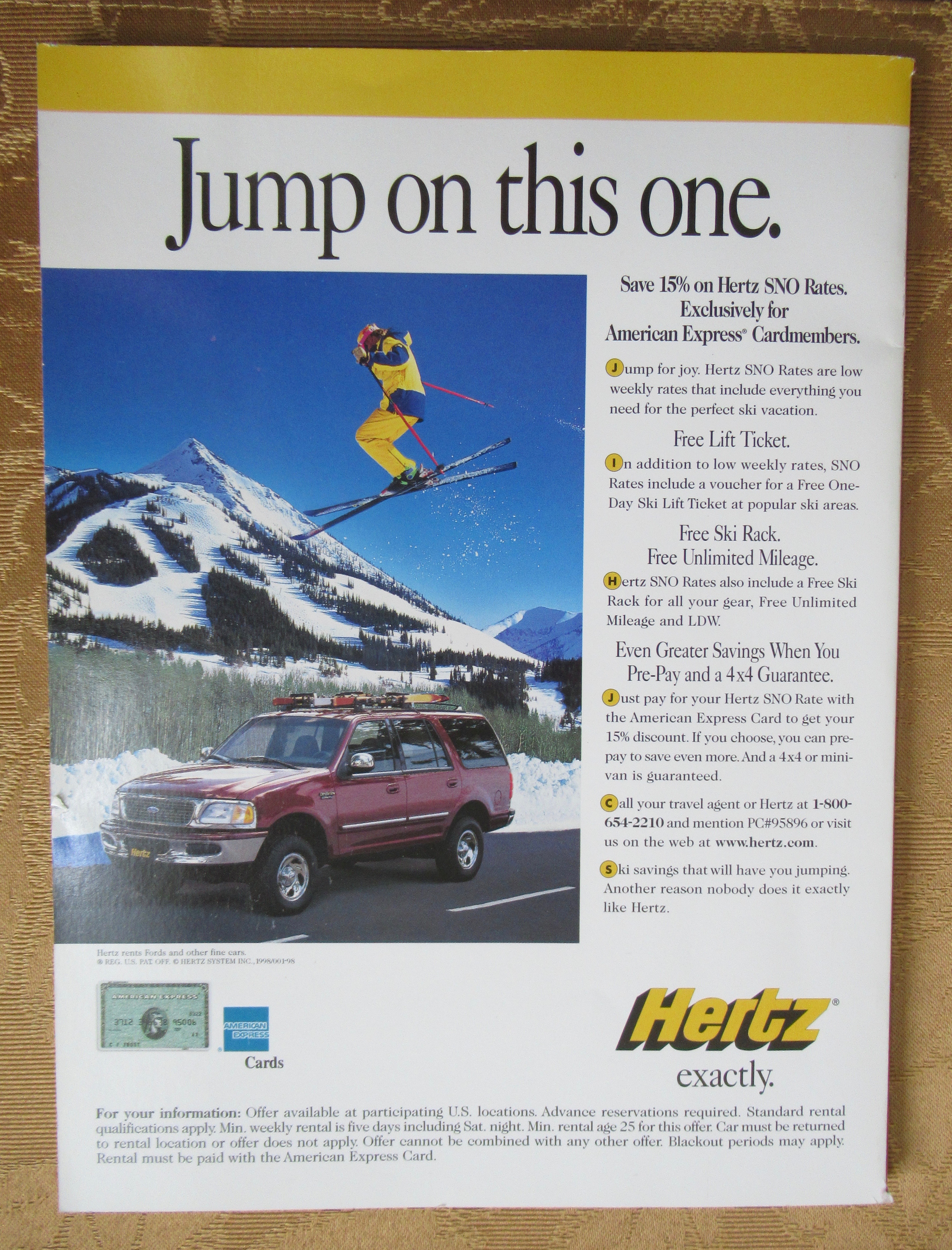 United Airlines Hemispheres Magazine February 1998