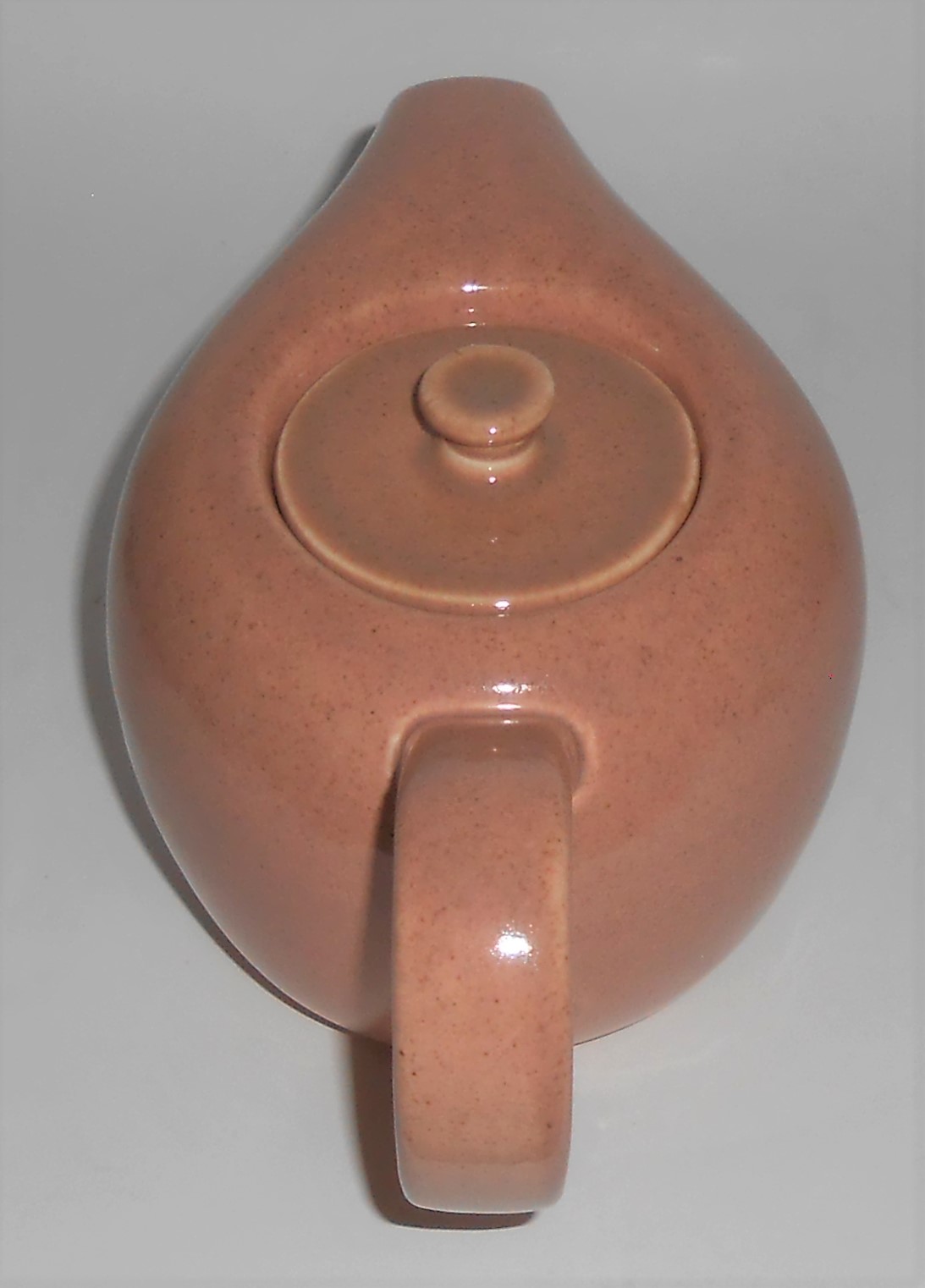 Russel Wright Pottery American Modern Coral 2-Cup Teapo