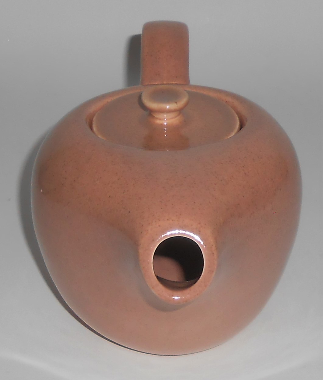 Russel Wright Pottery American Modern Coral 2-Cup Teapo