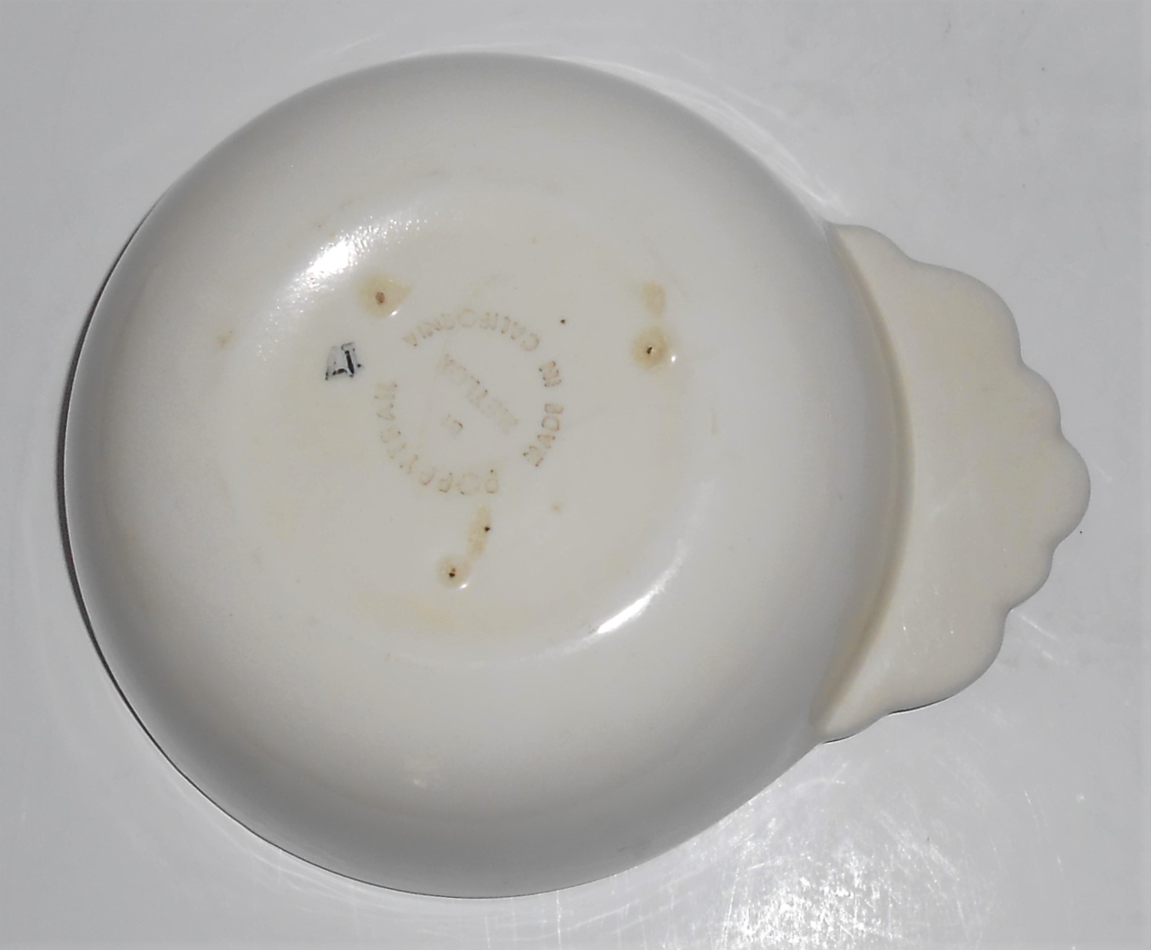 Metlox Pottery Poppy Trail Provincial Rose Open Soup