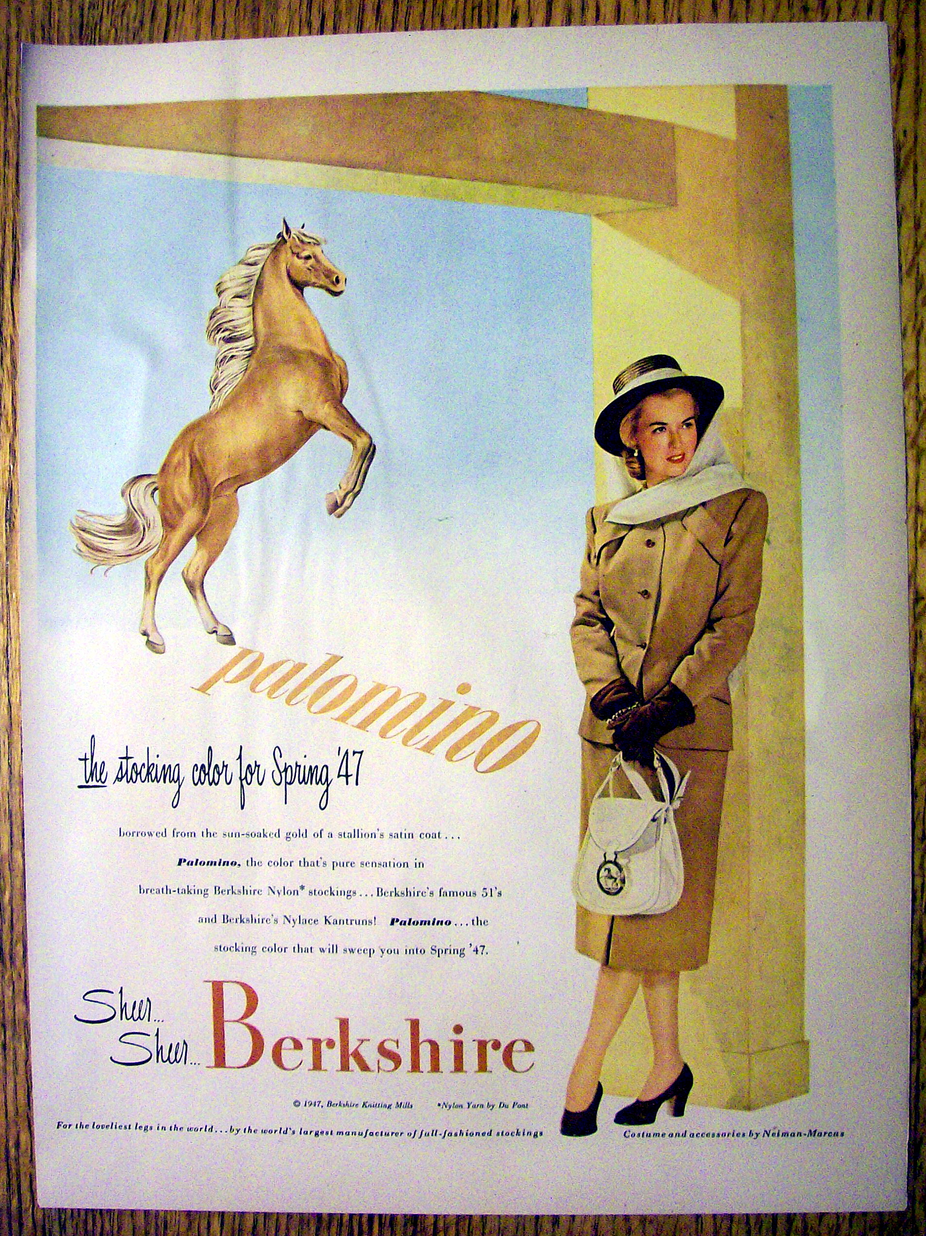 1947 Berkshire Palomino Coat
