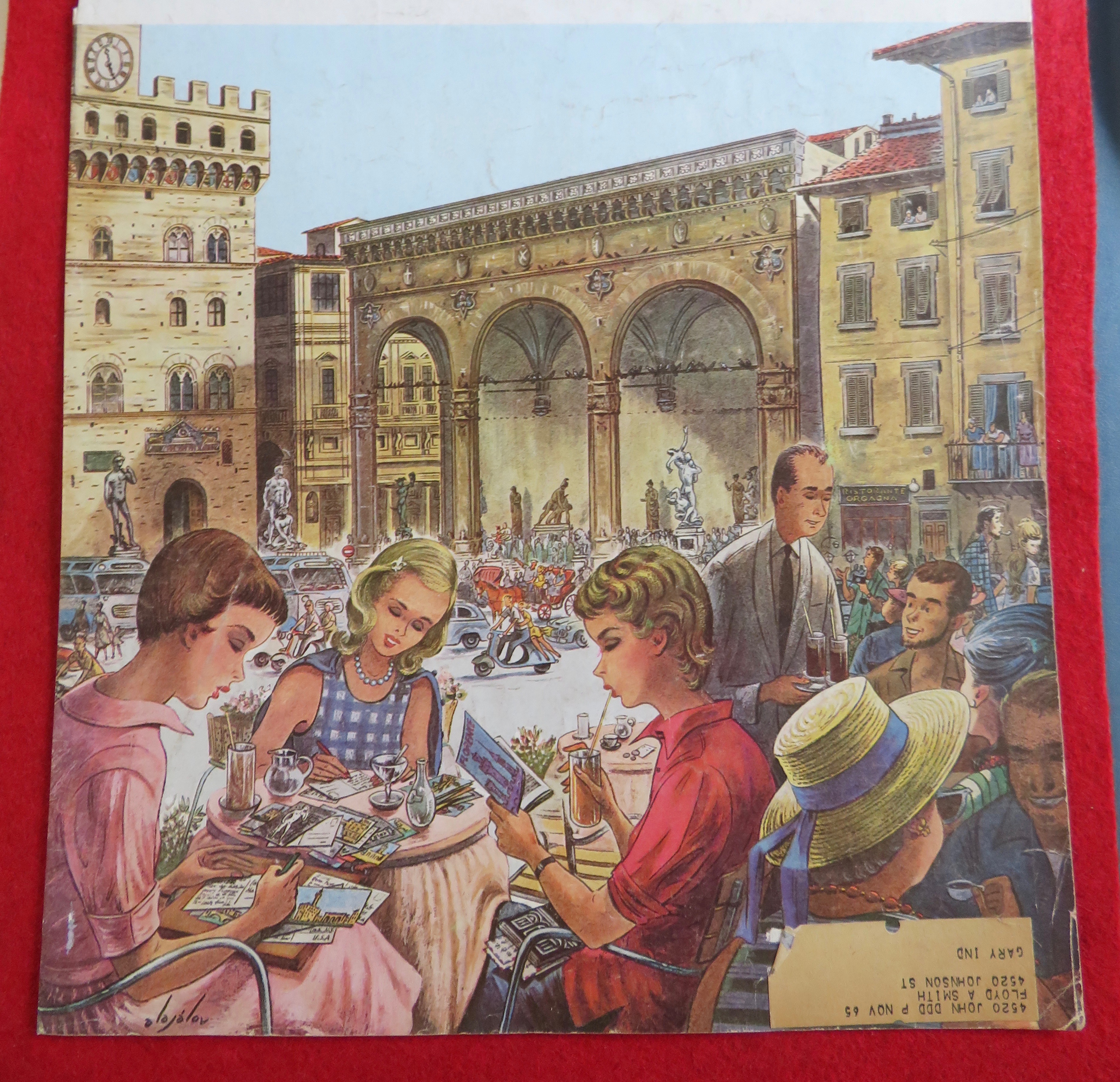 1962 Saturday Evening Post Cover (Only) By Alajalov