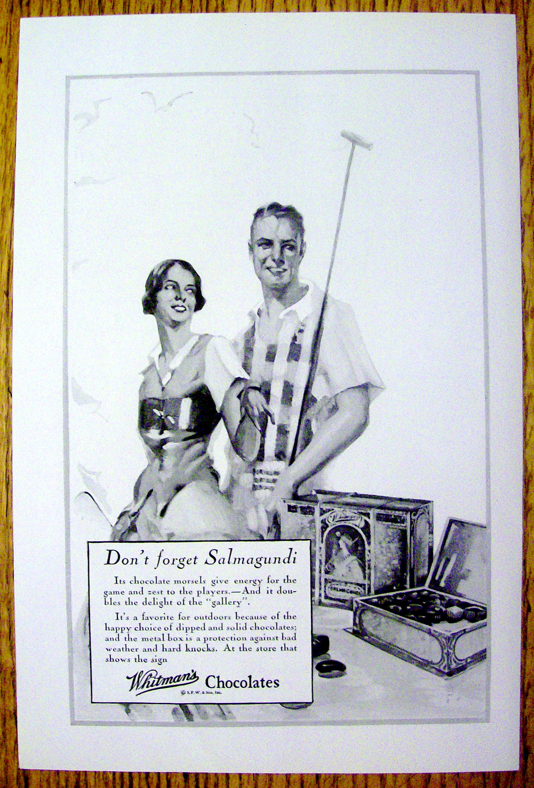 1926 Whitman's Chocolates