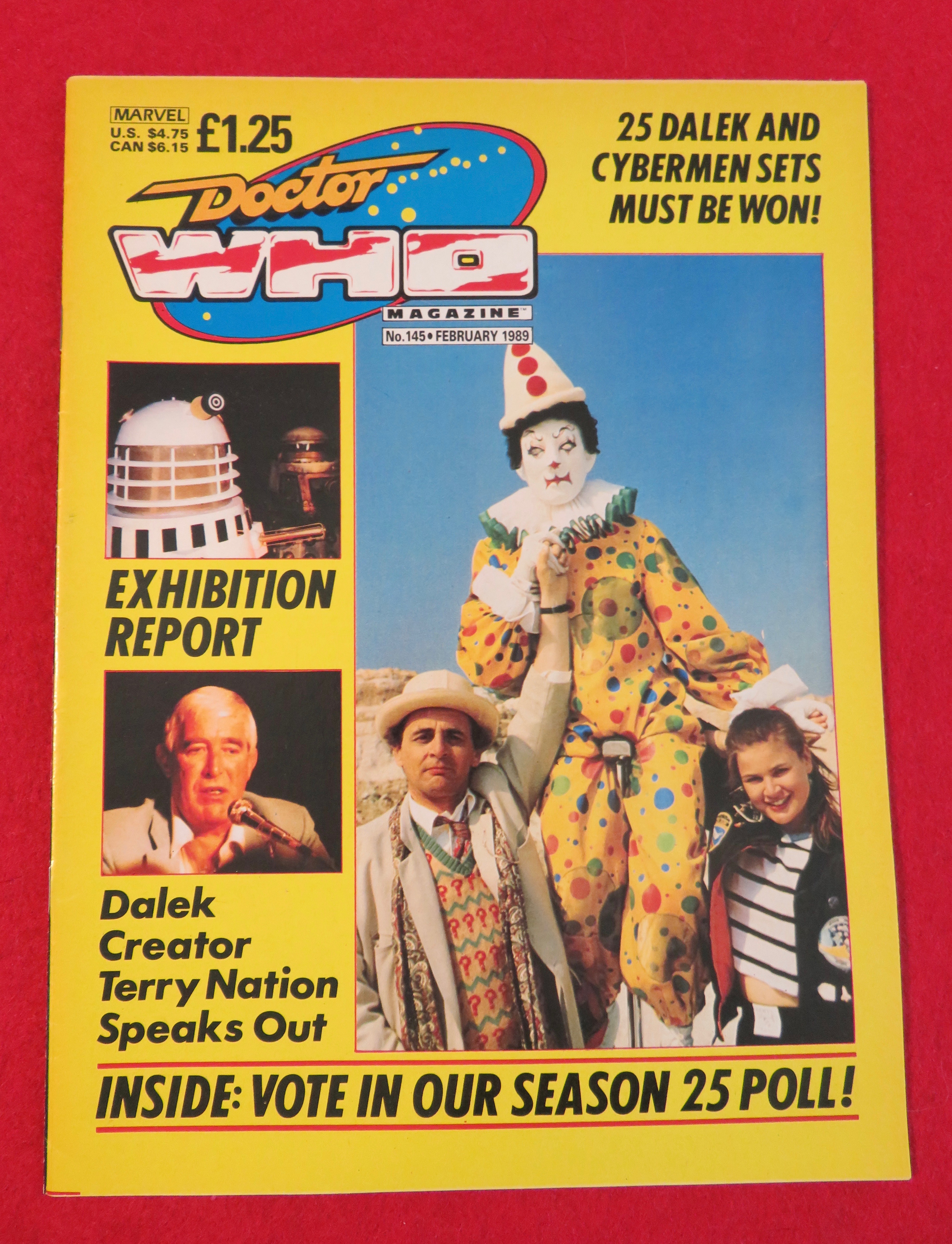 Doctor (Dr) Who Magazine February 1989
