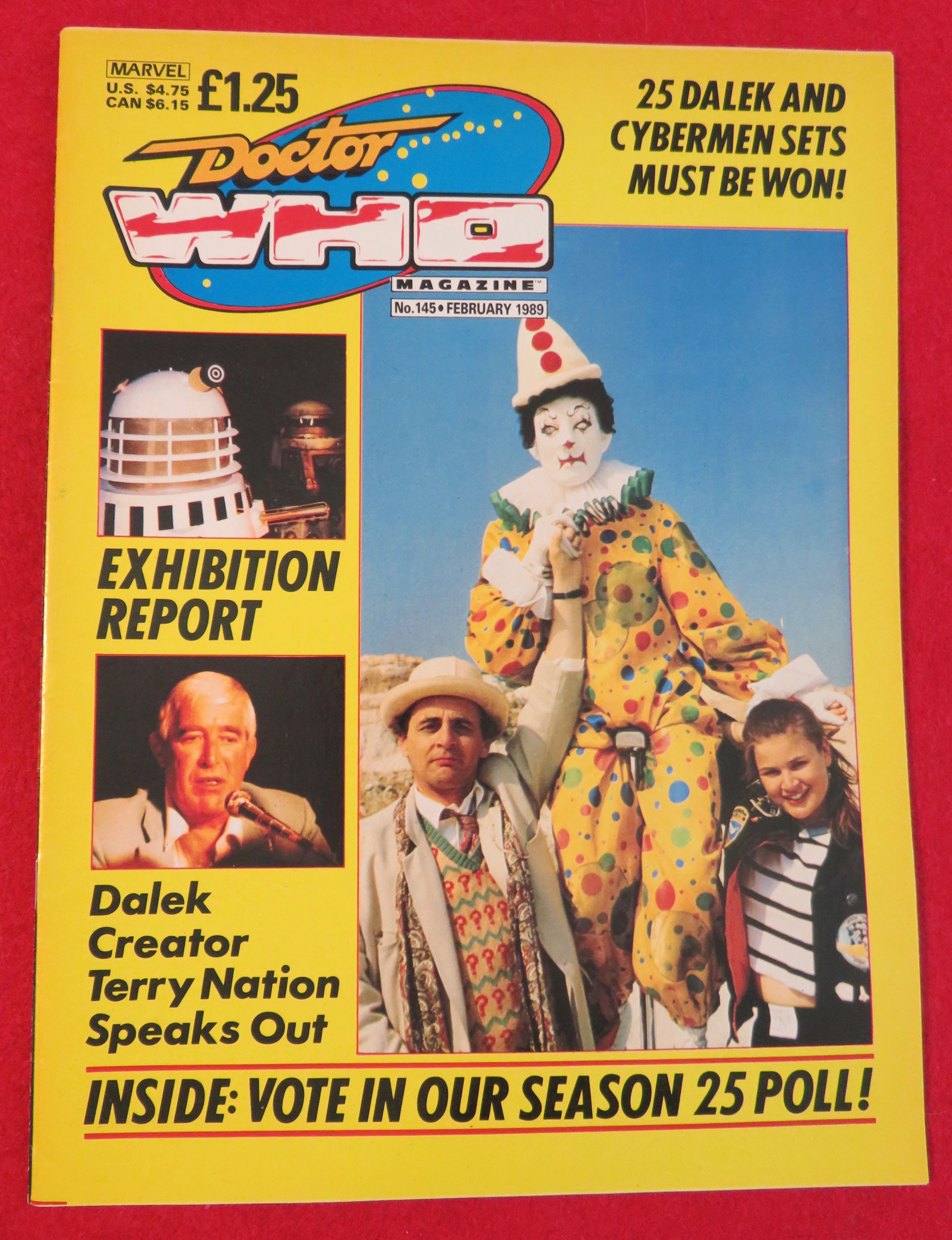 Doctor (Dr) Who Magazine February 1989