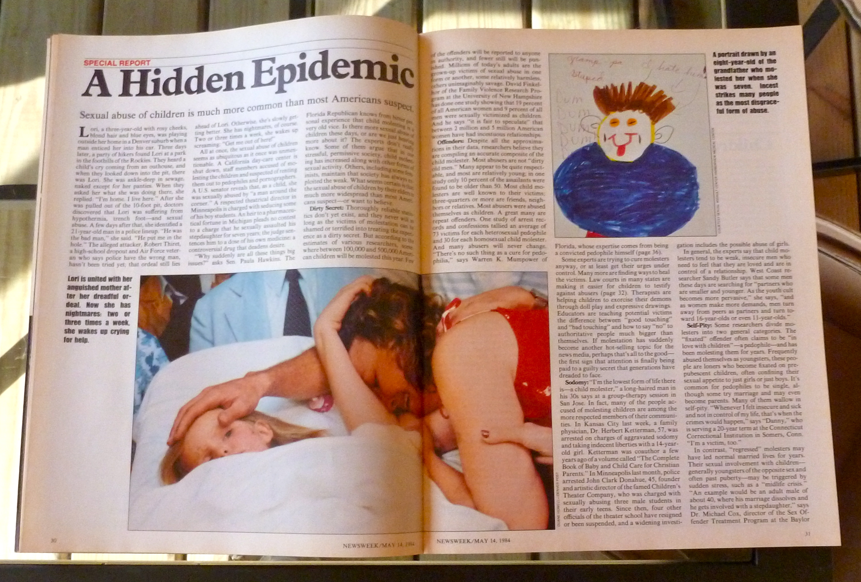 Newsweek Magazine-May 14, 1984-Sexual Abuse