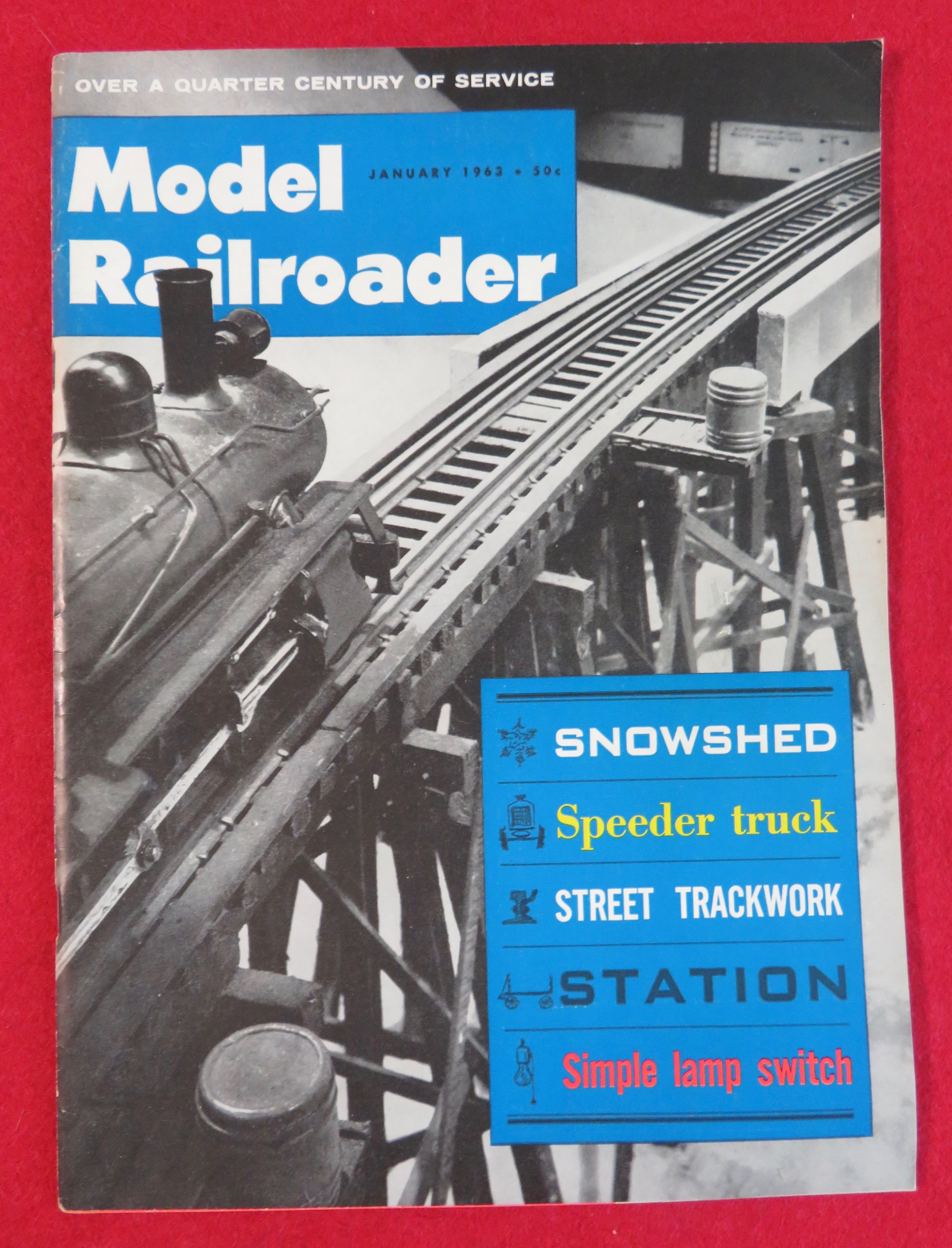 Model Railroader Magazine January 1963