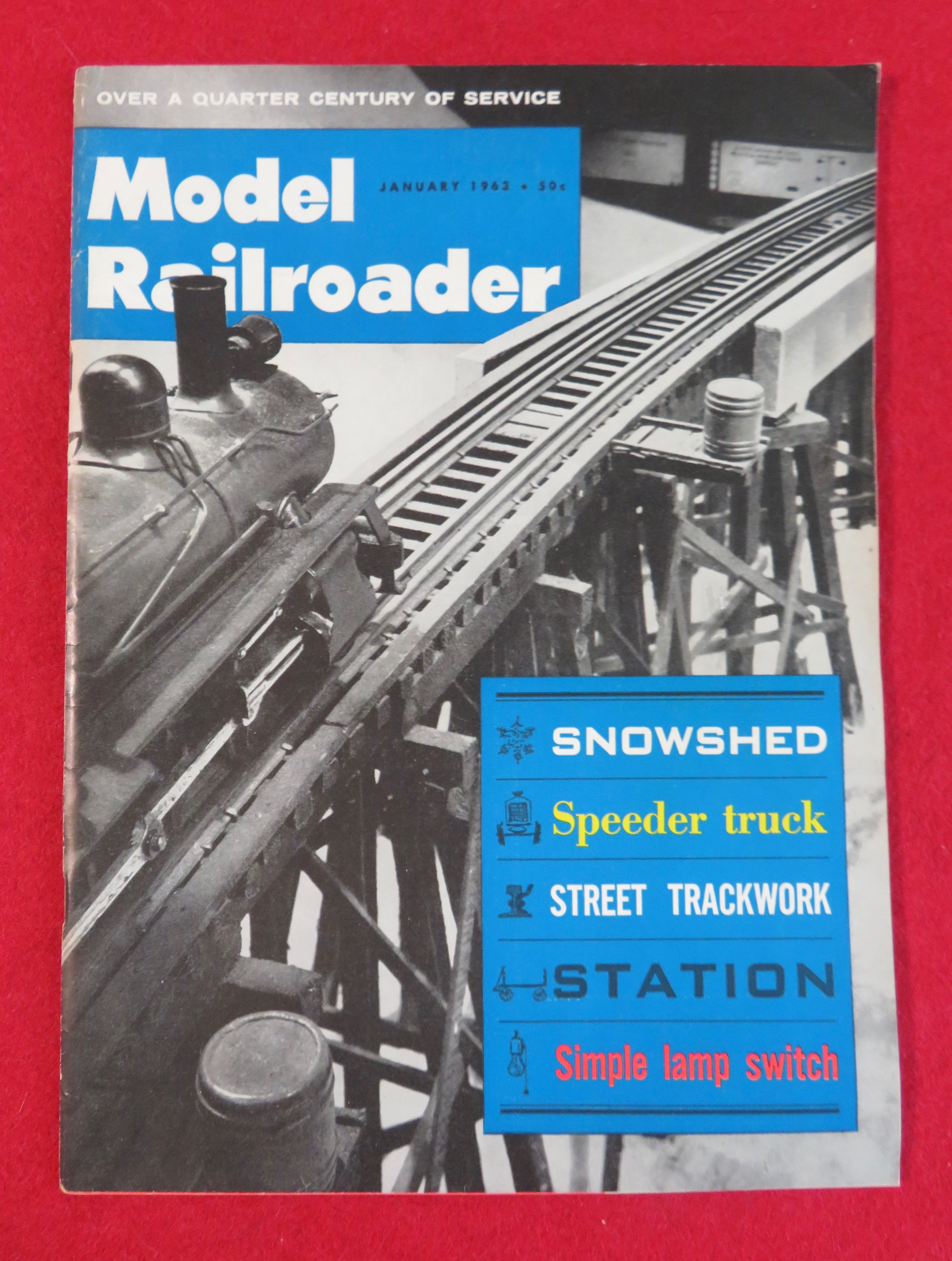 Model Railroader Magazine January 1963