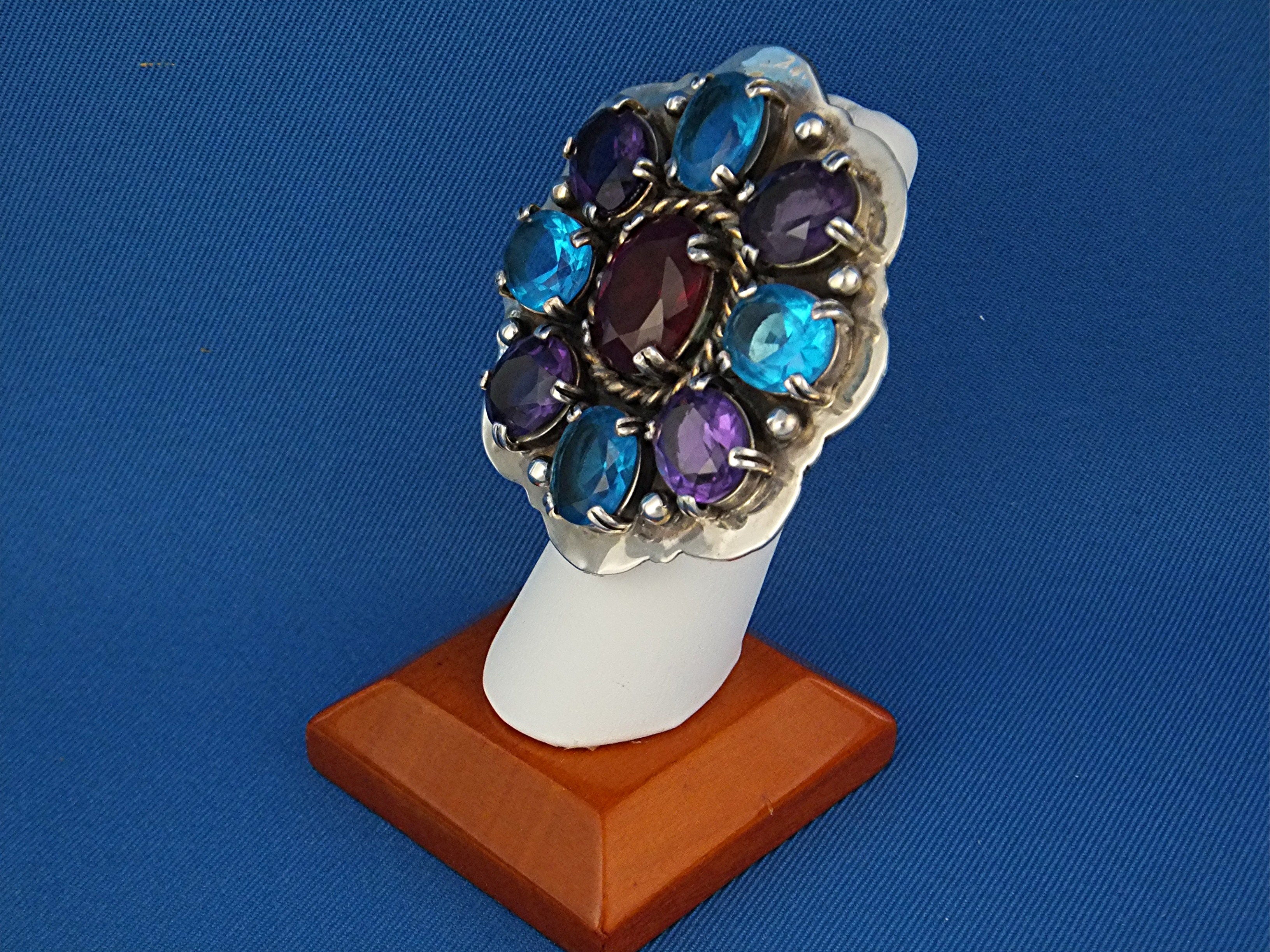Ring Gemstones Sterling Silver PATRICK YAZZIE