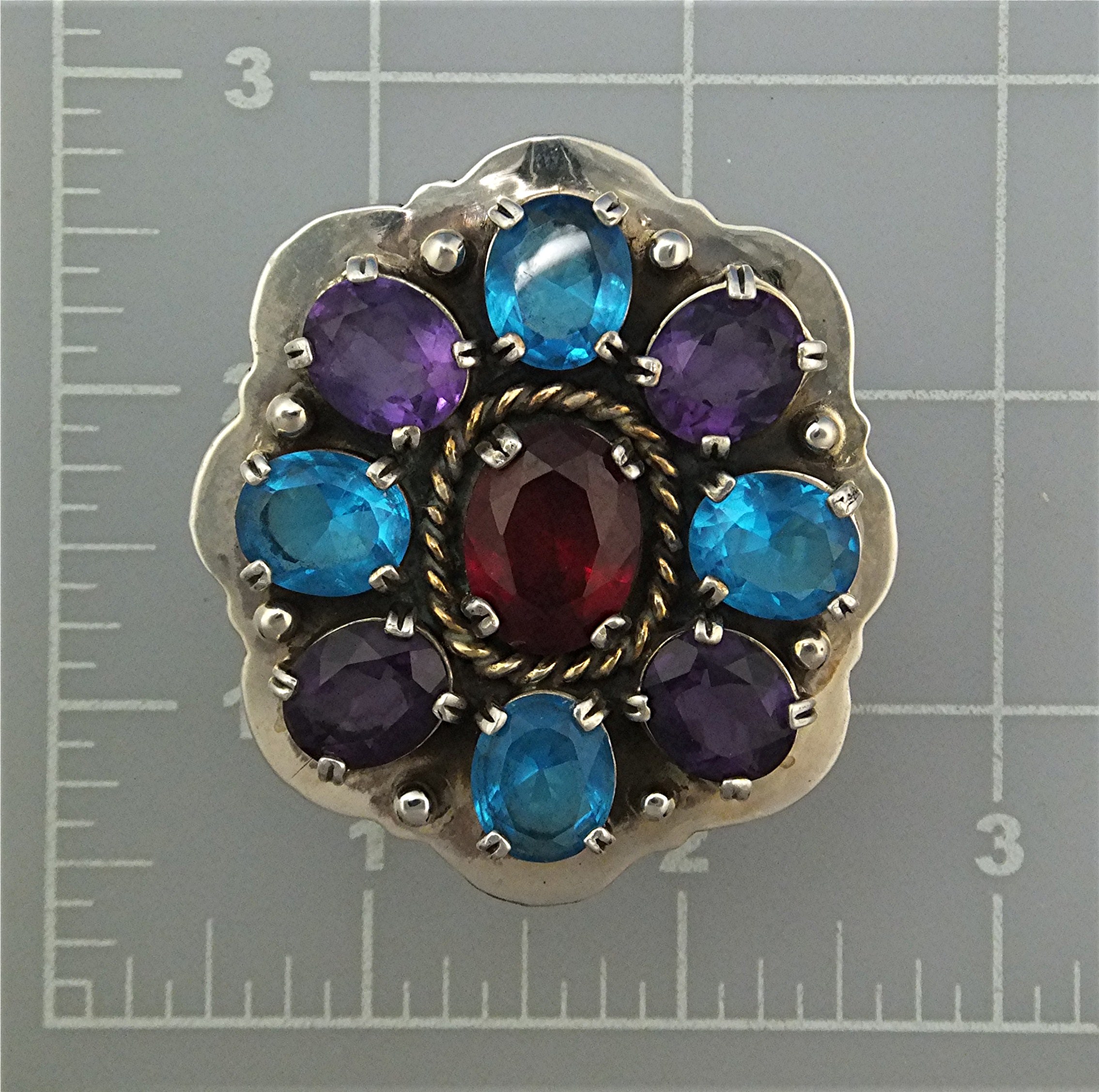 Ring Gemstones Sterling Silver PATRICK YAZZIE