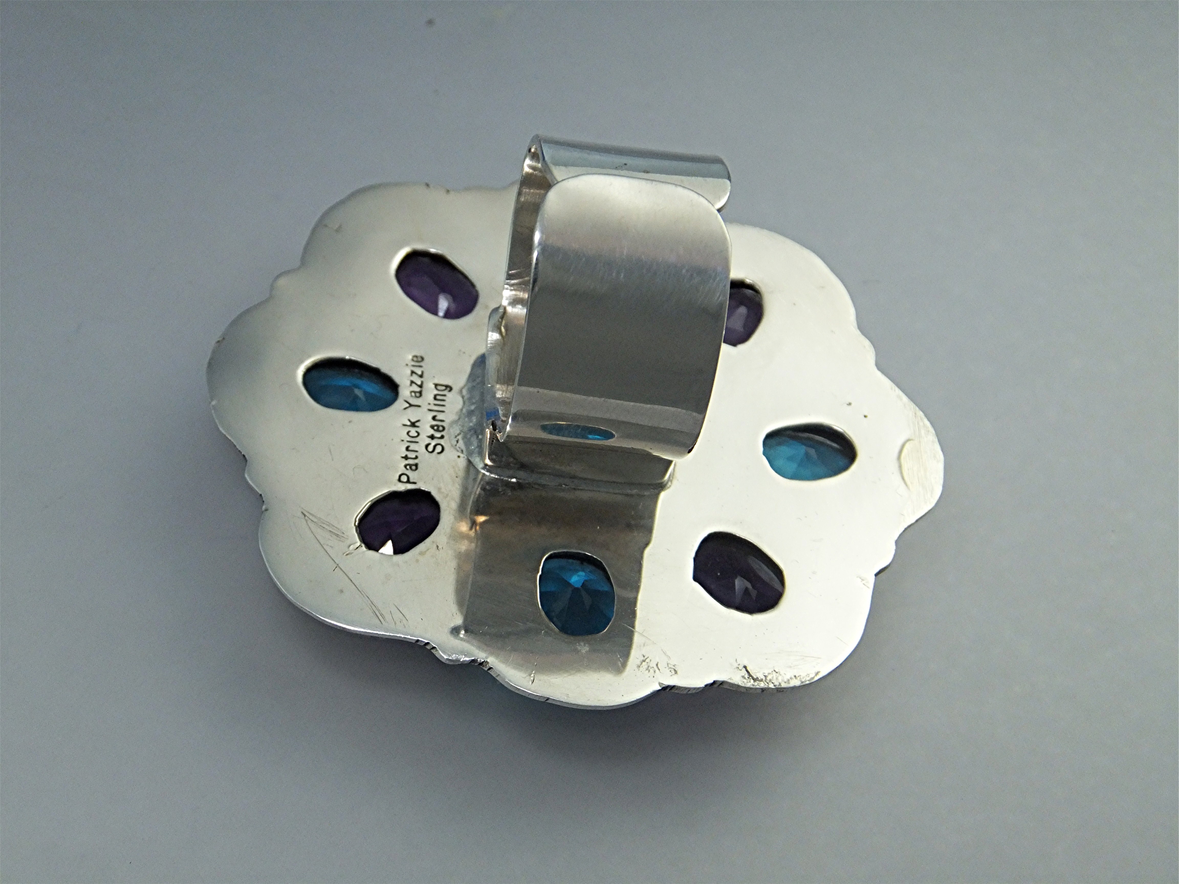Ring Gemstones Sterling Silver PATRICK YAZZIE