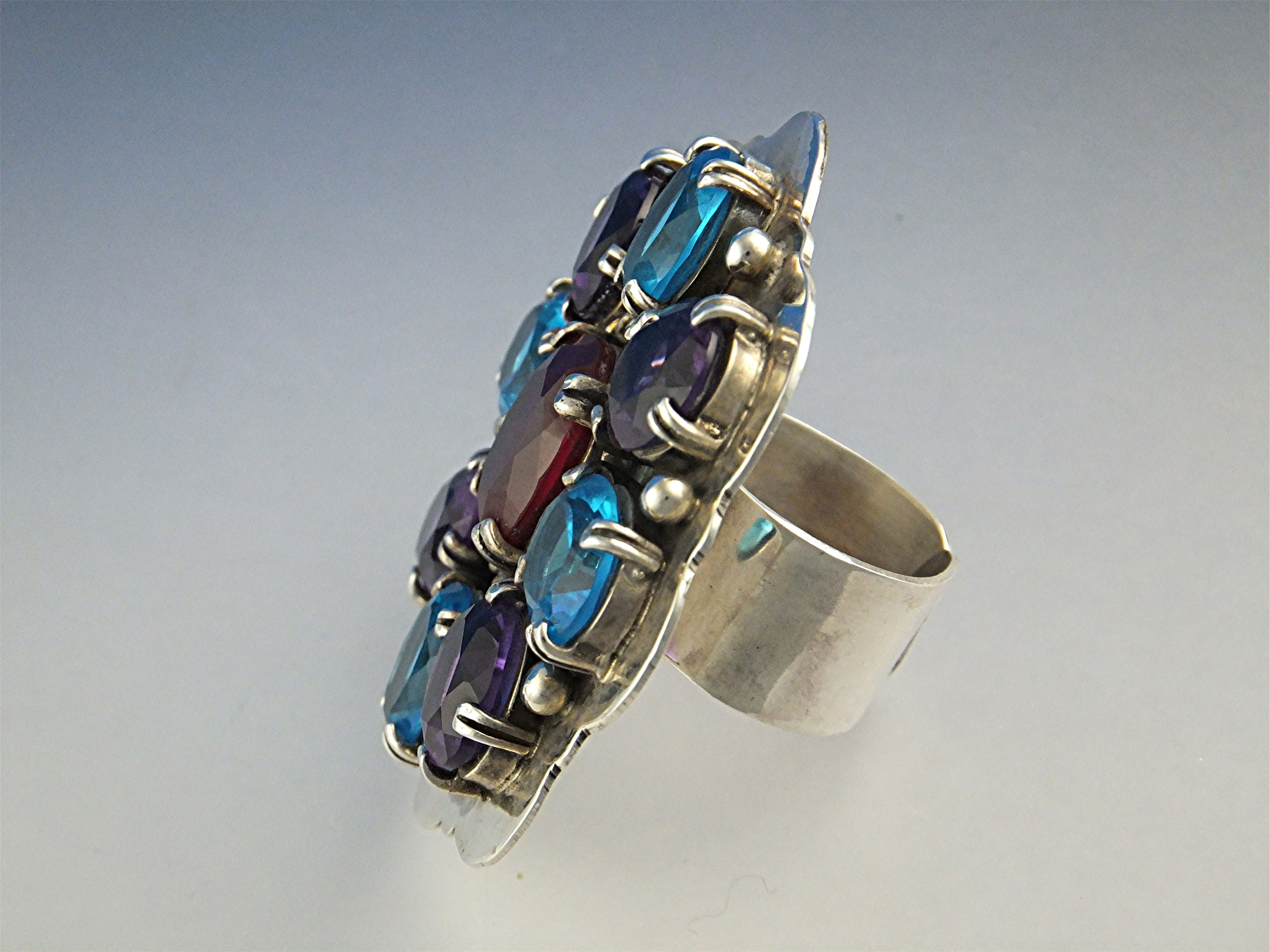 Ring Gemstones Sterling Silver PATRICK YAZZIE