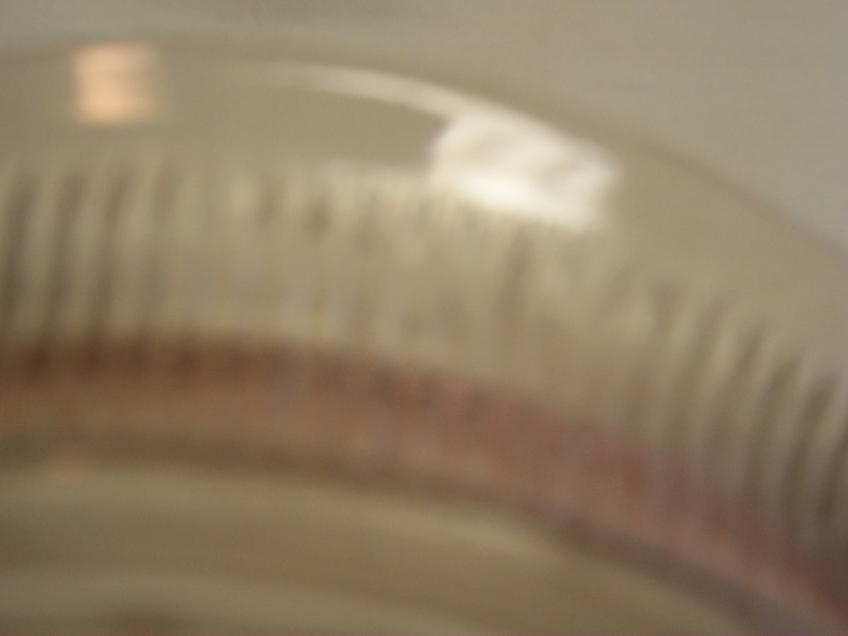 Pink Depression Hocking Coronation plate 6 in