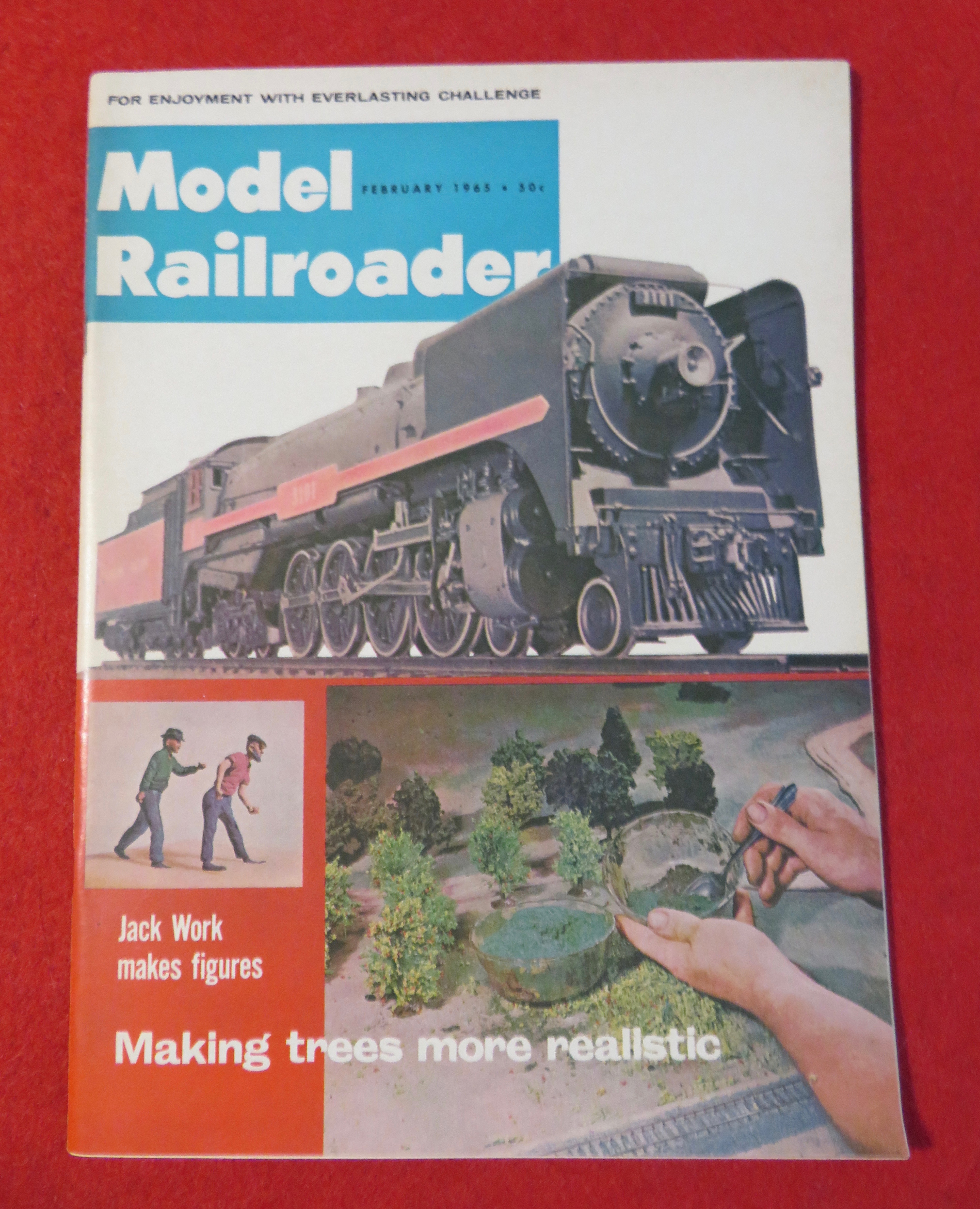 Model Railroader Magazine February 1965 Jack Work