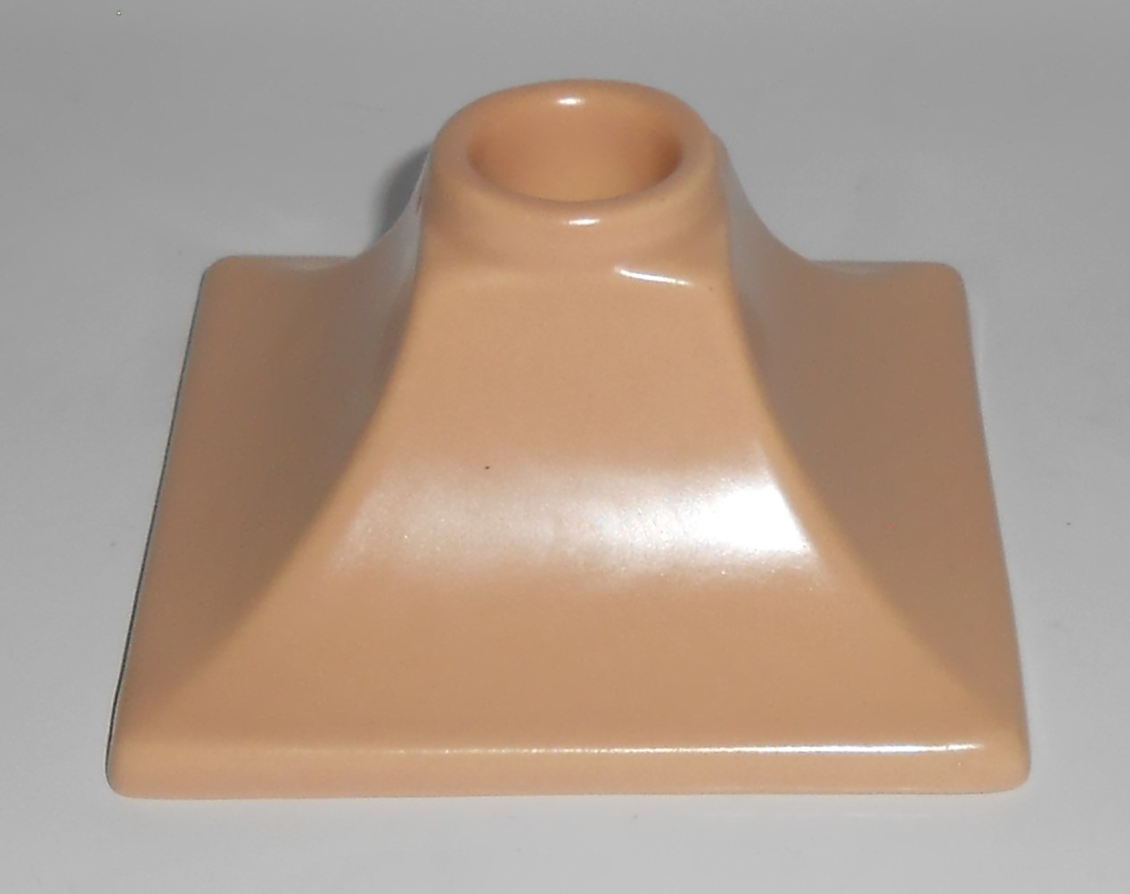 Catalina Pottery Capistrano Art Ware Satin Coral Candle