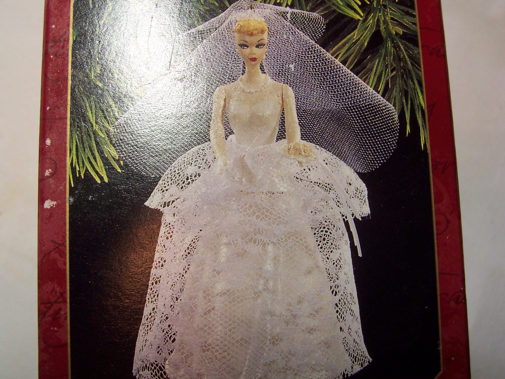 Barbie Ornament Wedding Day Hallmark 1997