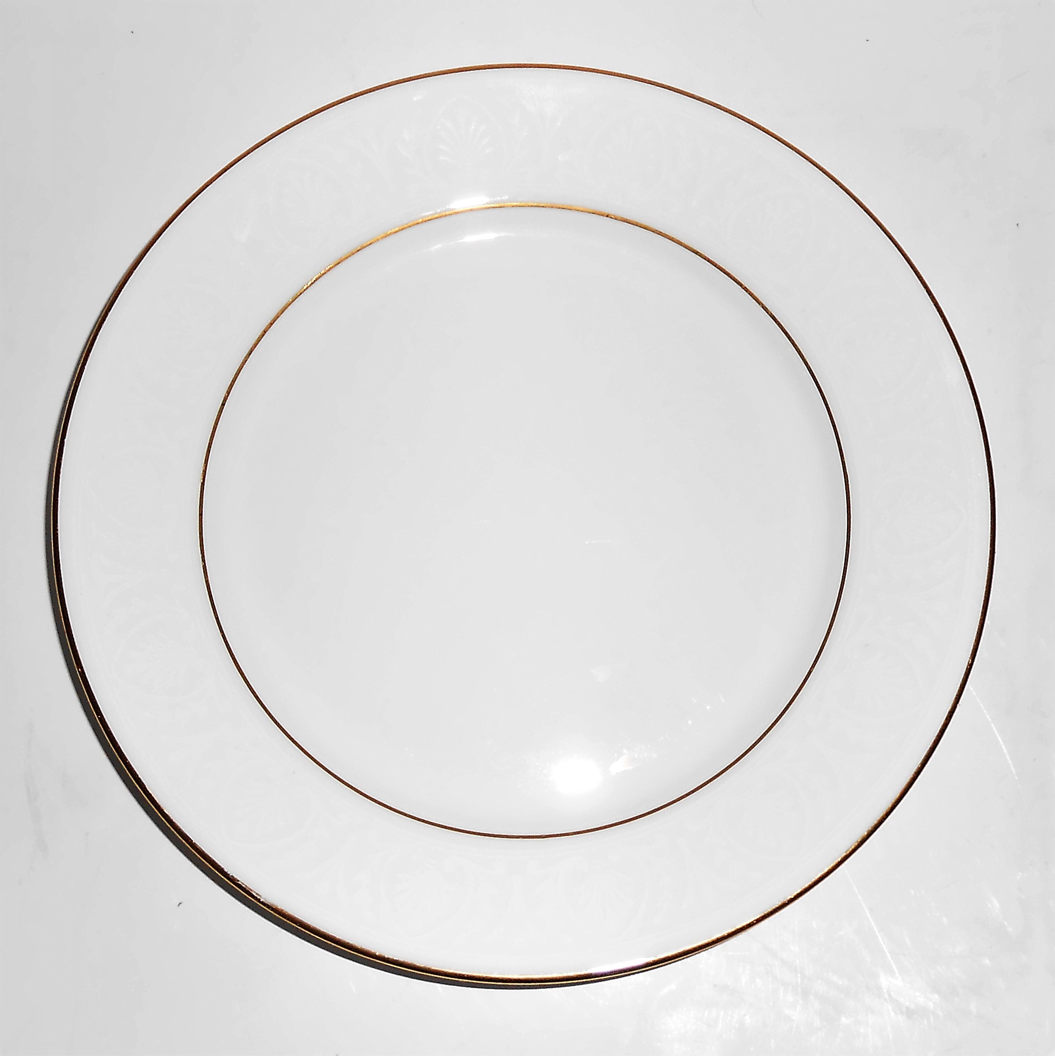 Lenox China Hannah Gold Bread Plate