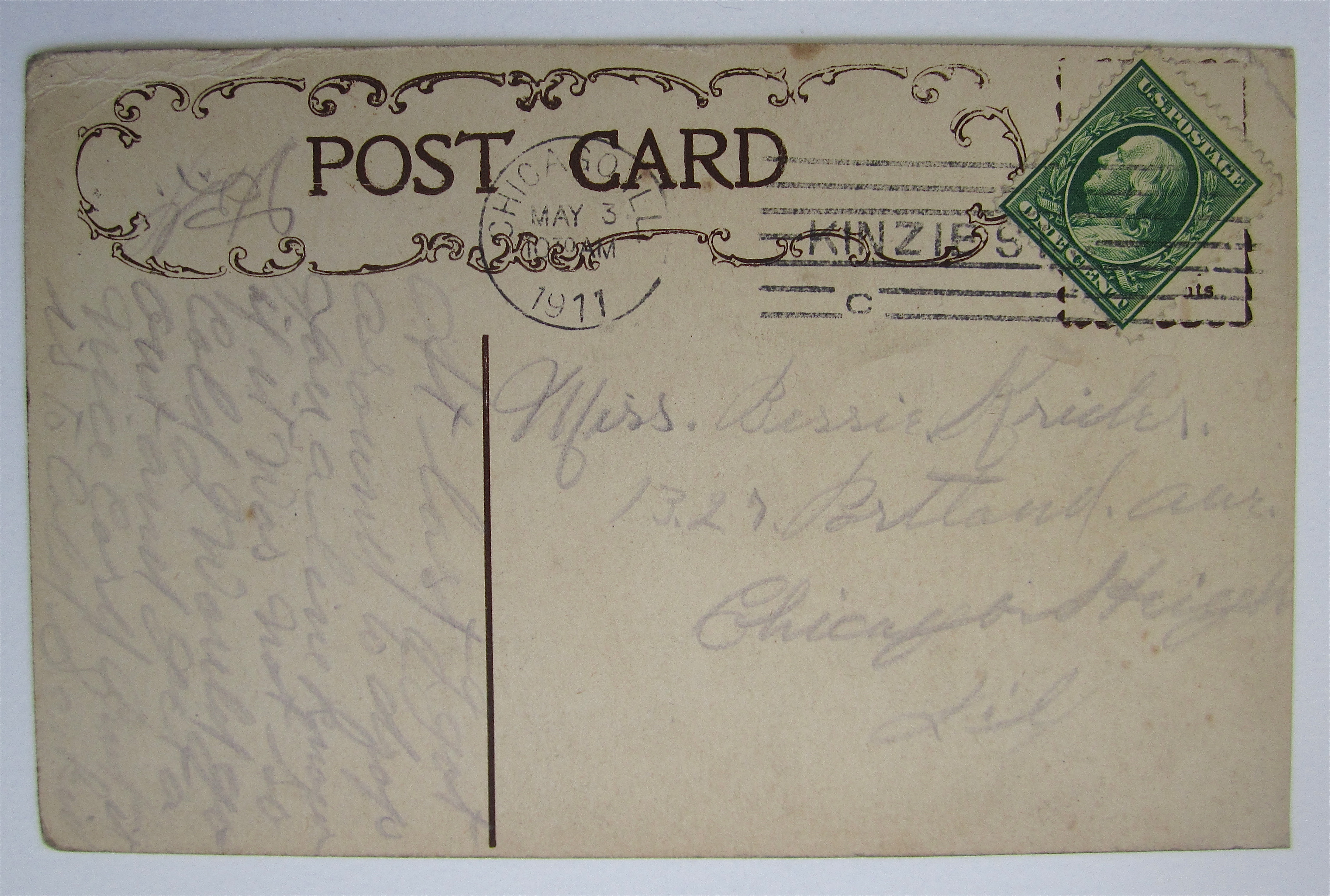 Man And Woman Talking Postcard