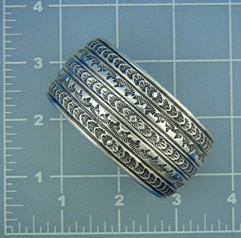 Navajo Sterling Silver Bracelet Benally